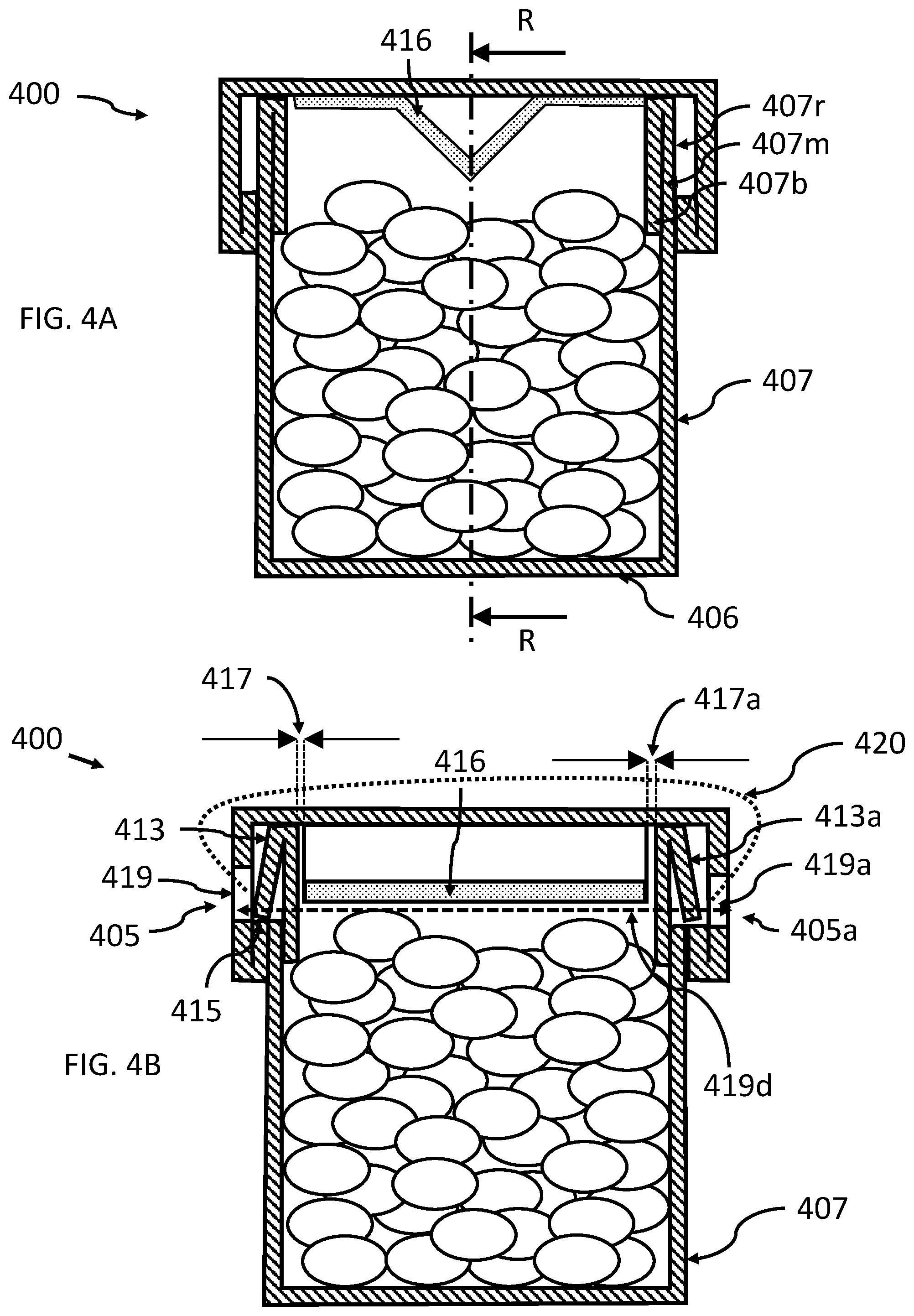 Patent US12304707 Figure 5 – Detergent product container with lock