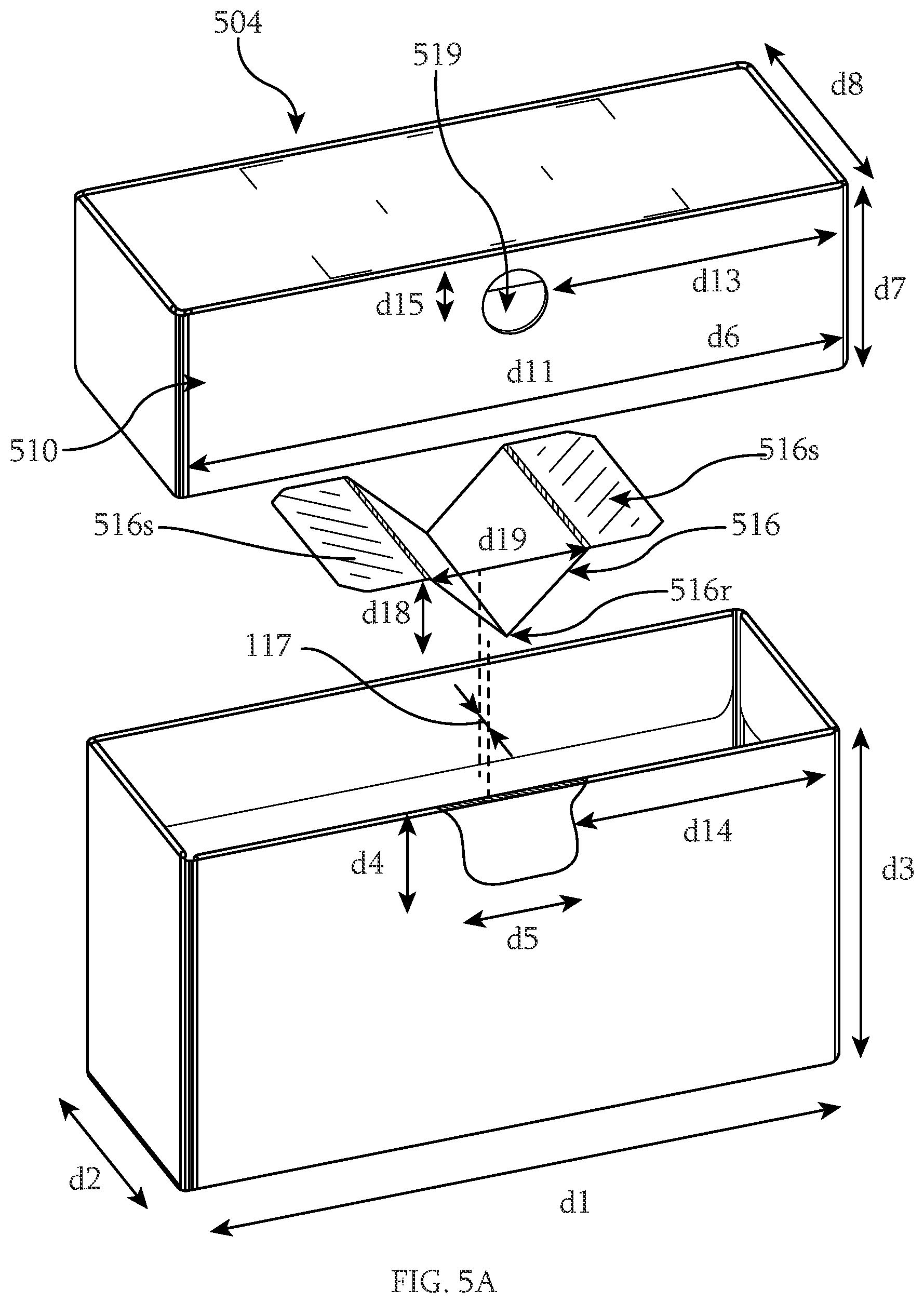 Patent US12304707 Figure 8 – Detergent product container with lock