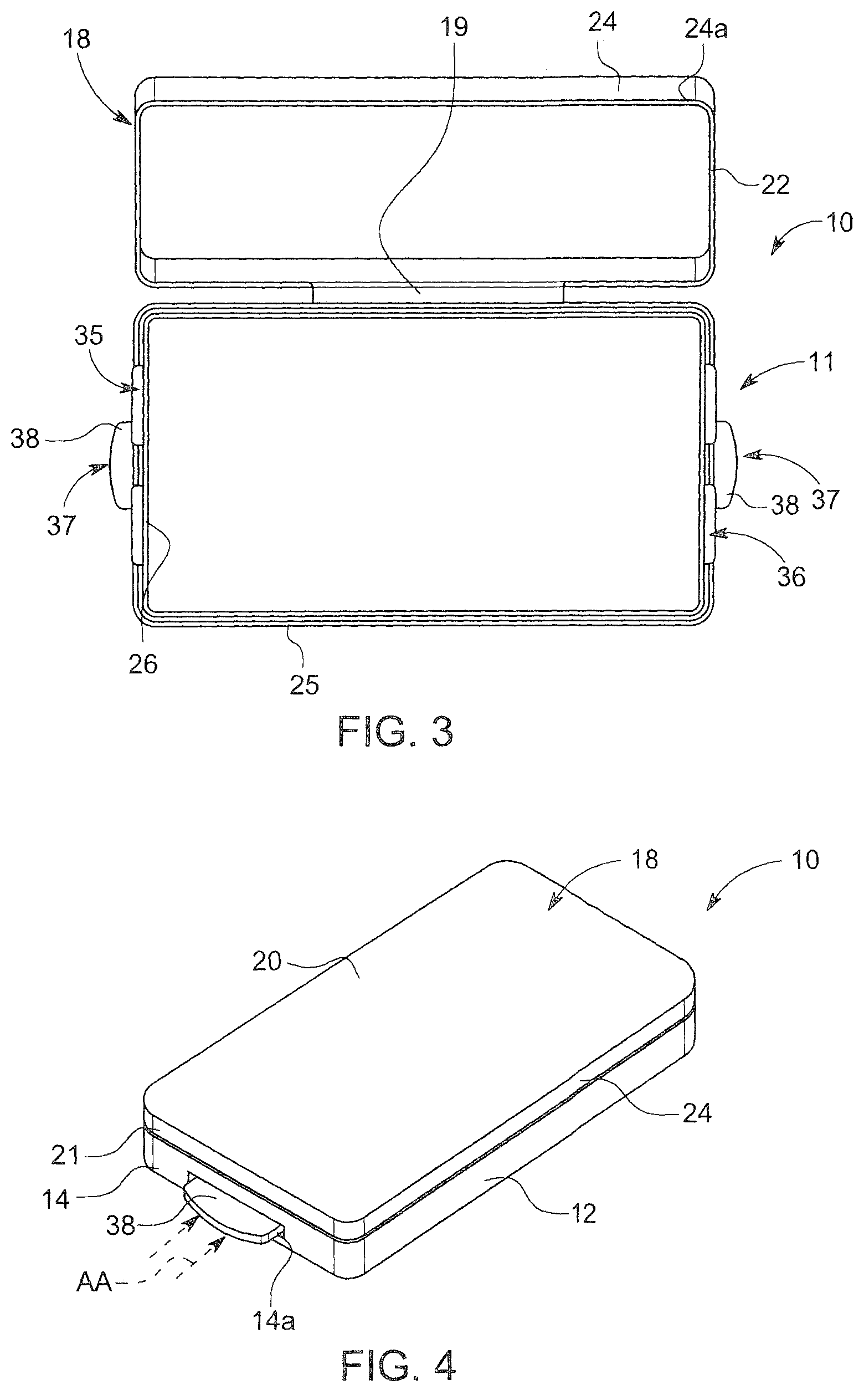 Patent US12304708 Figure 2 – Child resistant enclosure