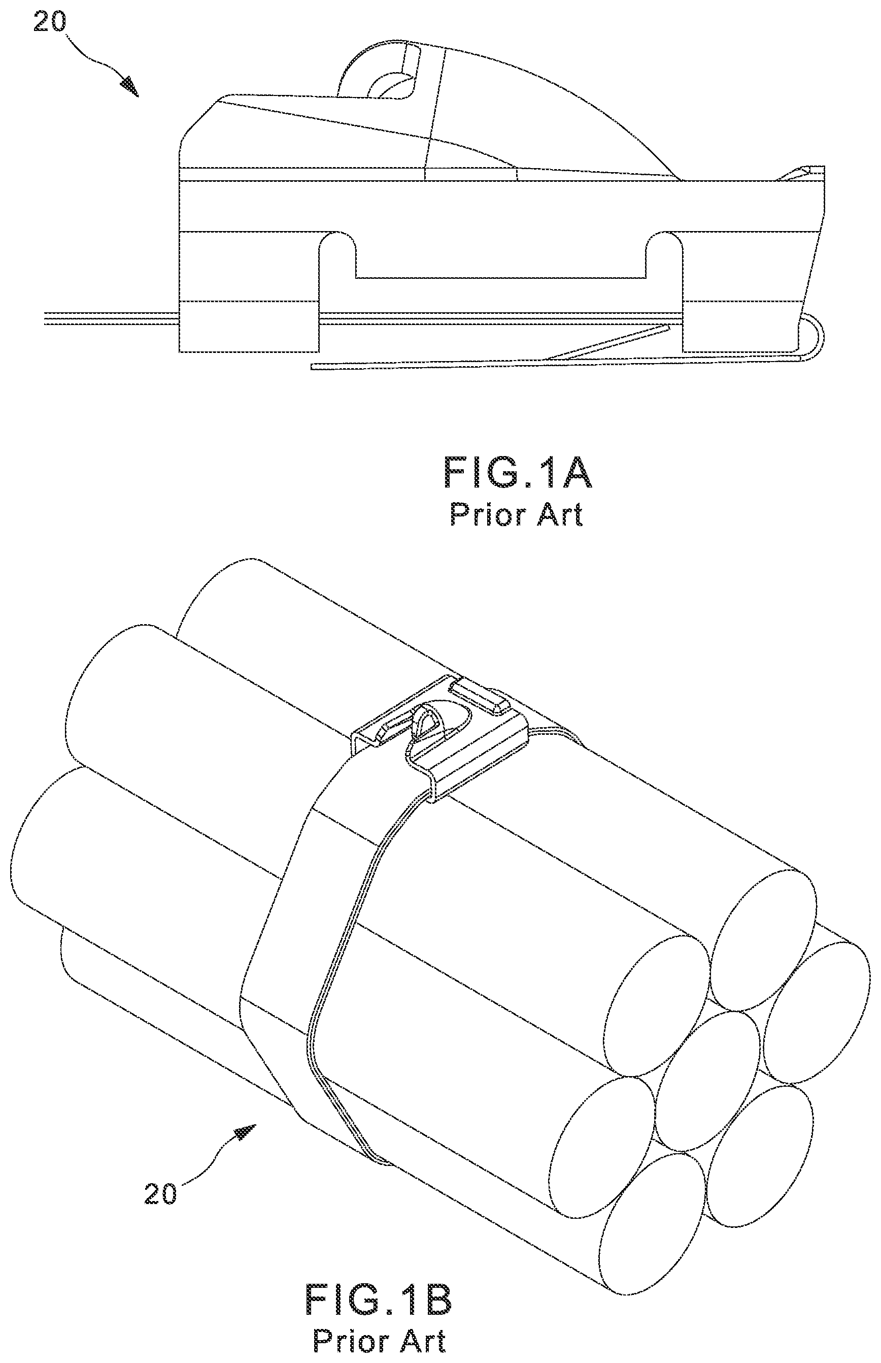 Patent US12304711 — Bi-level metal locking cleat — Figure 1
