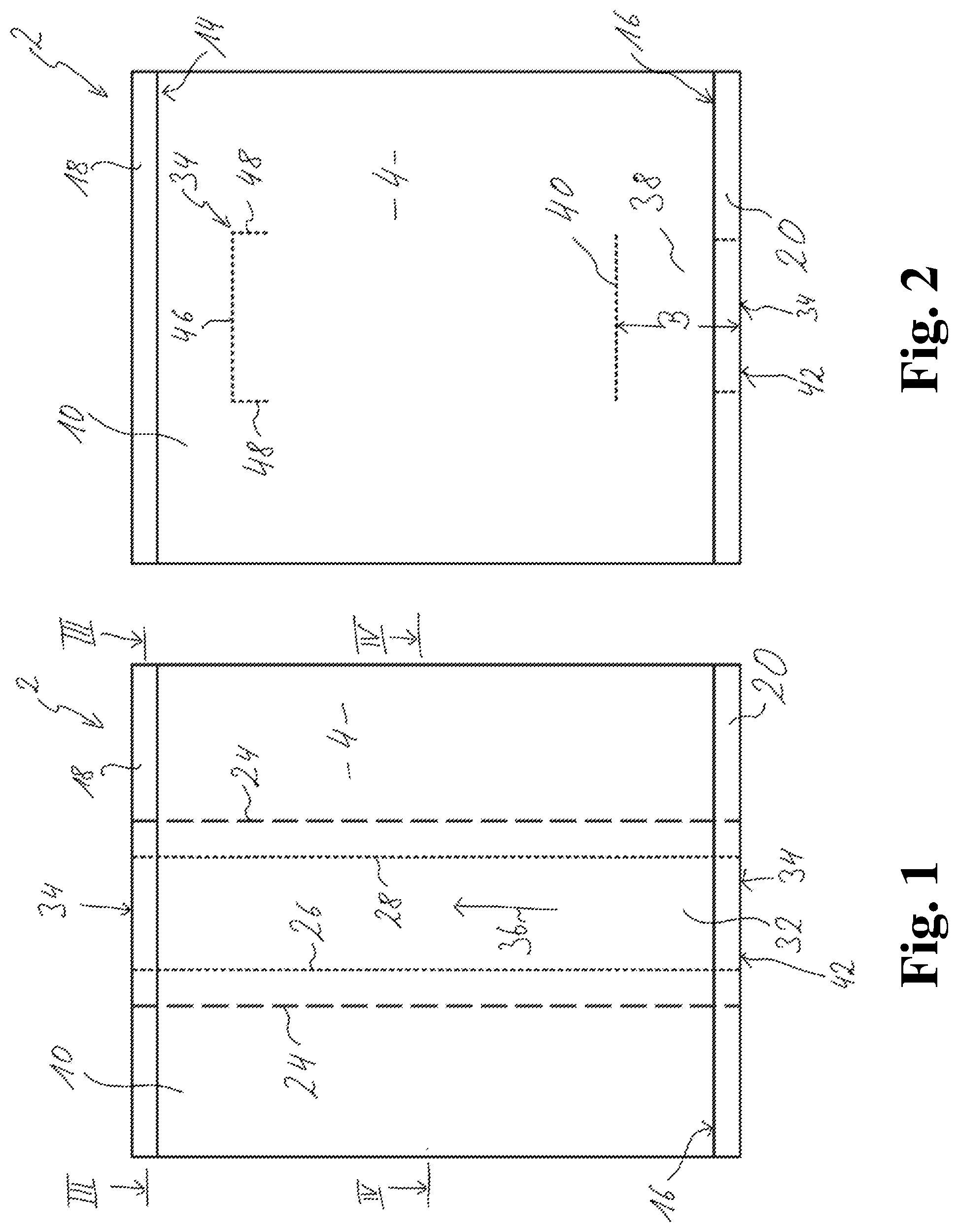 Patent US12304713 Figure 1 – Packaging container made of a plastic film in the form of a sack or bag, and film tube for producing such a packaging container