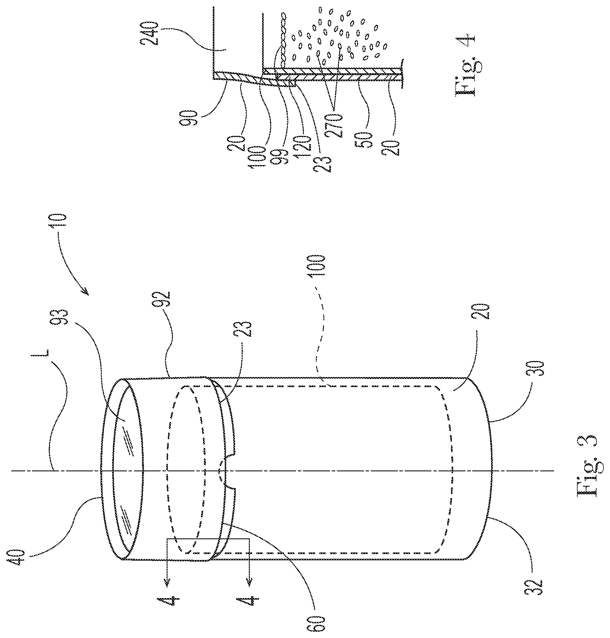 Patent US12304714 Figure 3 – Paper based container for household products