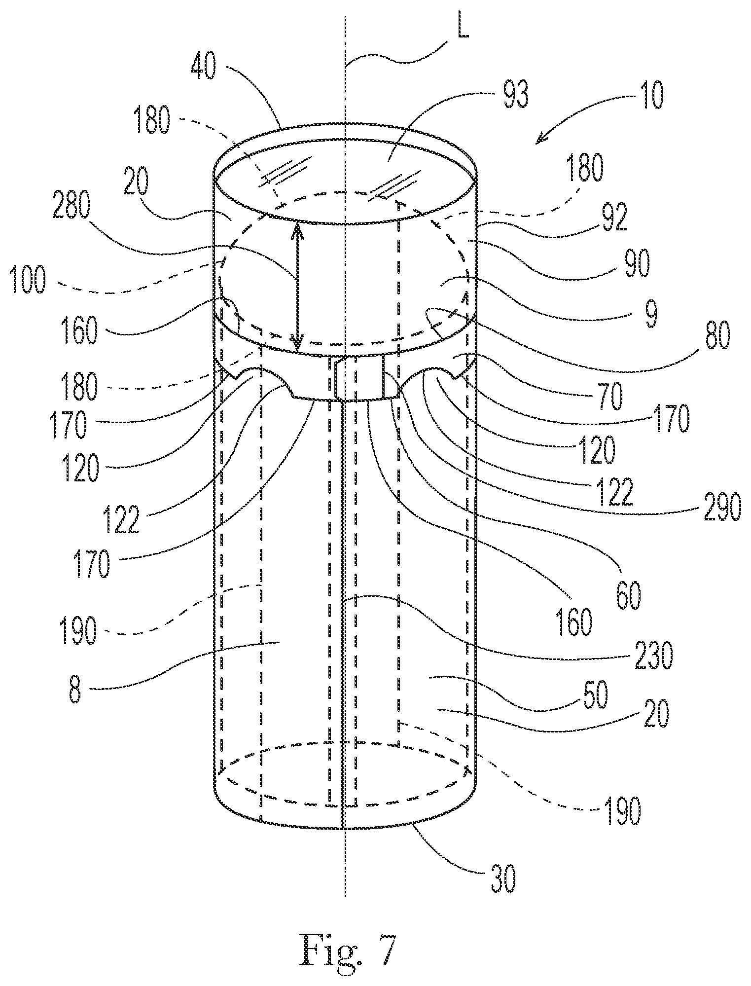 Patent US12304714 Figure 6 – Paper based container for household products