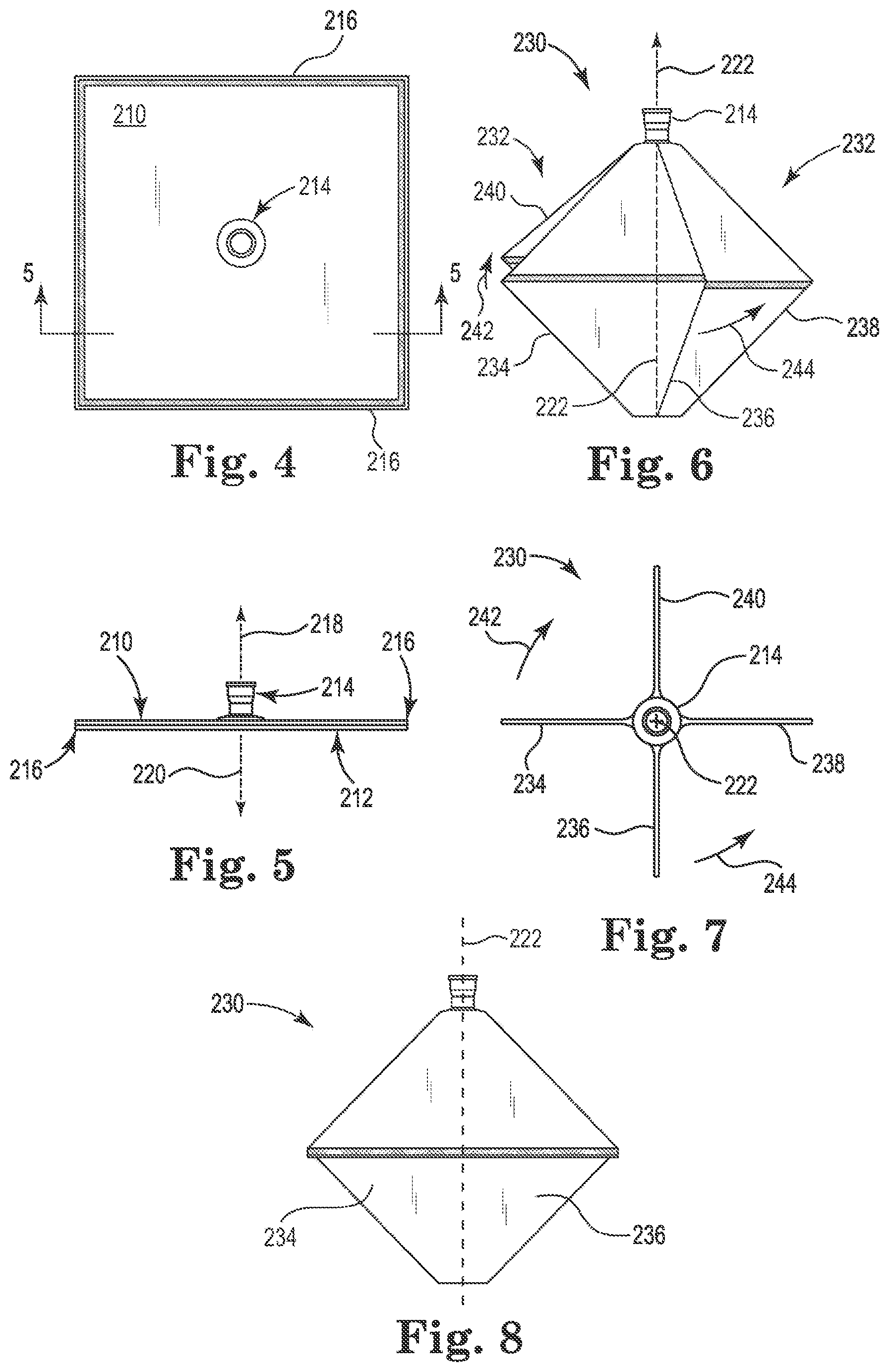 Patent US12304715 Figure 4 – Liner for an overpack assembly