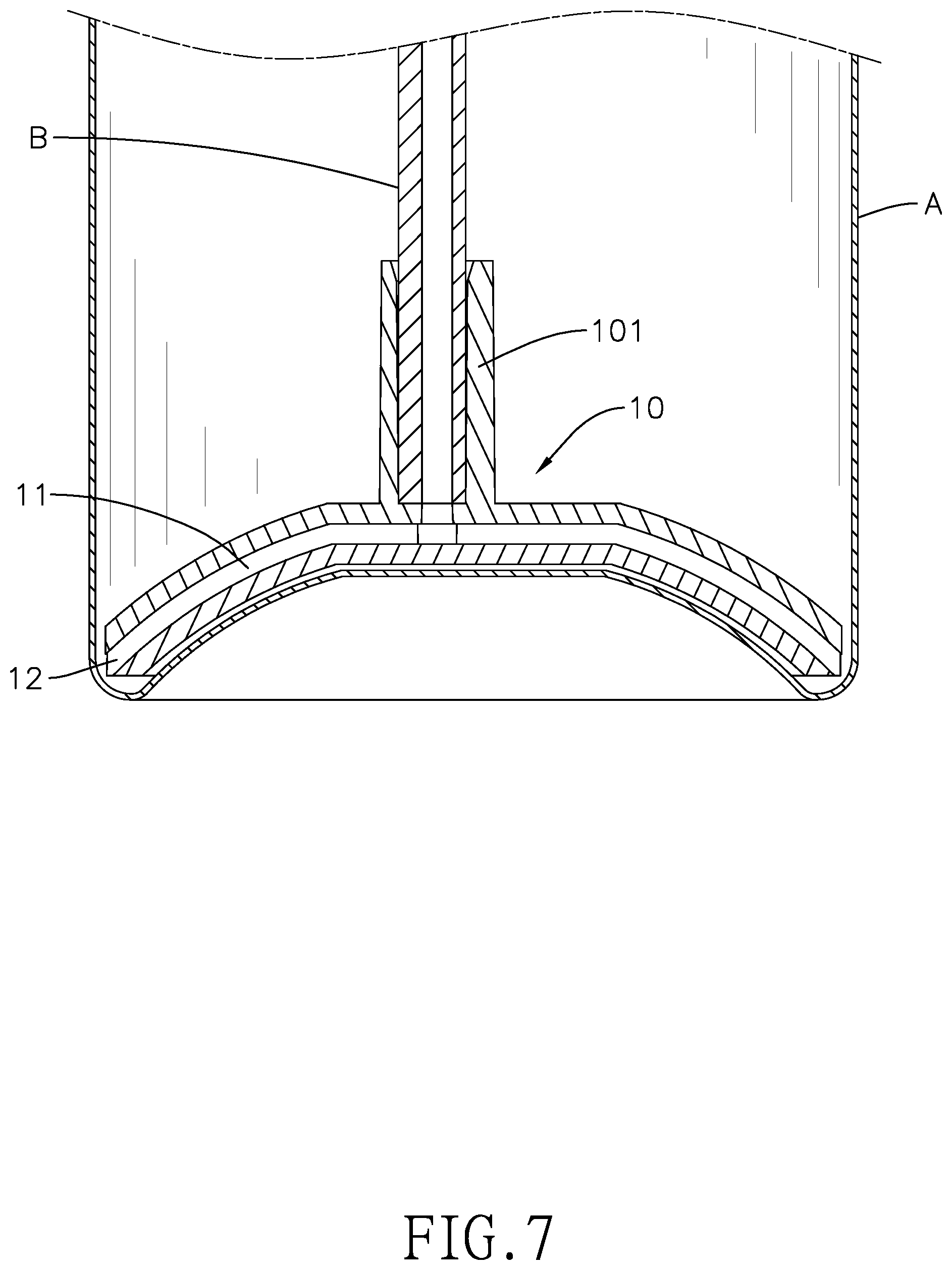 Patent US12304720 Figure 7 – Liquid product container and extending drawing unit of liquid product container