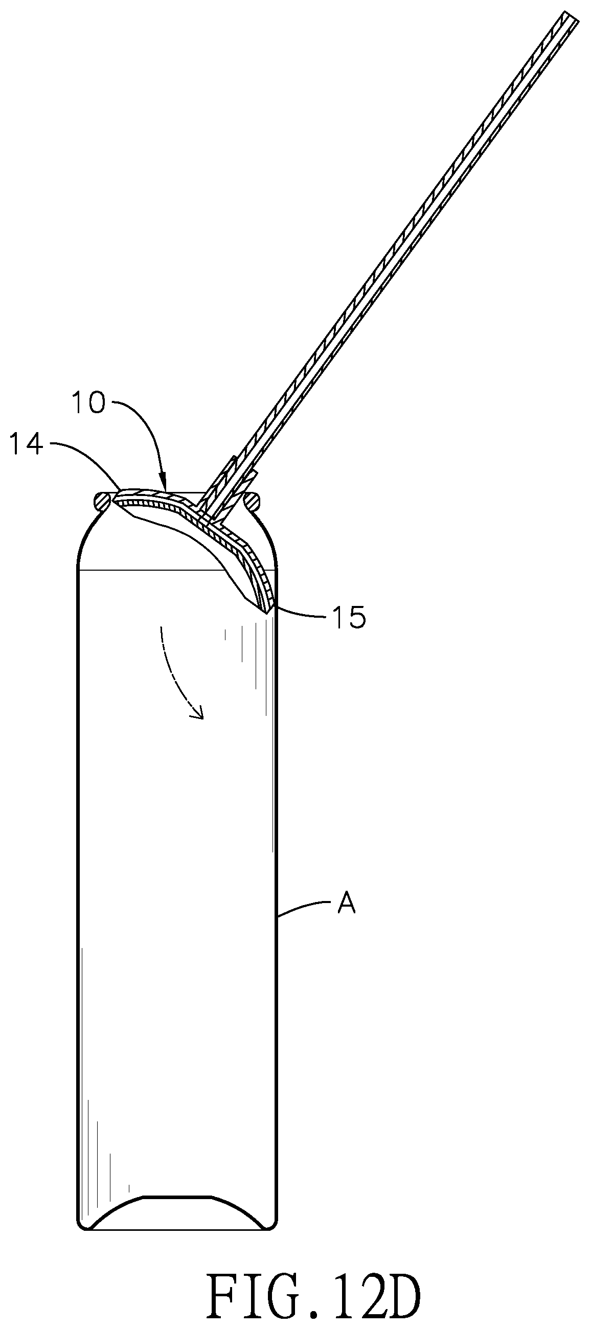 Patent US12304720 Figure 15 – Liquid product container and extending drawing unit of liquid product container
