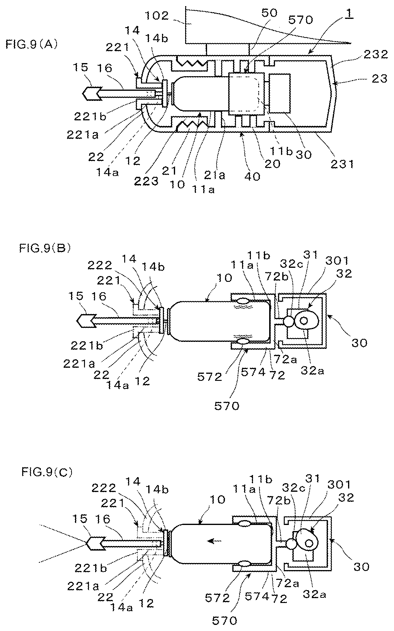 Patent US12304721 Figure 9 – Temperature adjusting device for an aerosol container