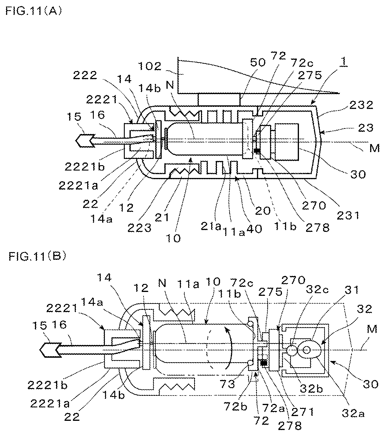 Patent US12304721 Figure 11 – Temperature adjusting device for an aerosol container