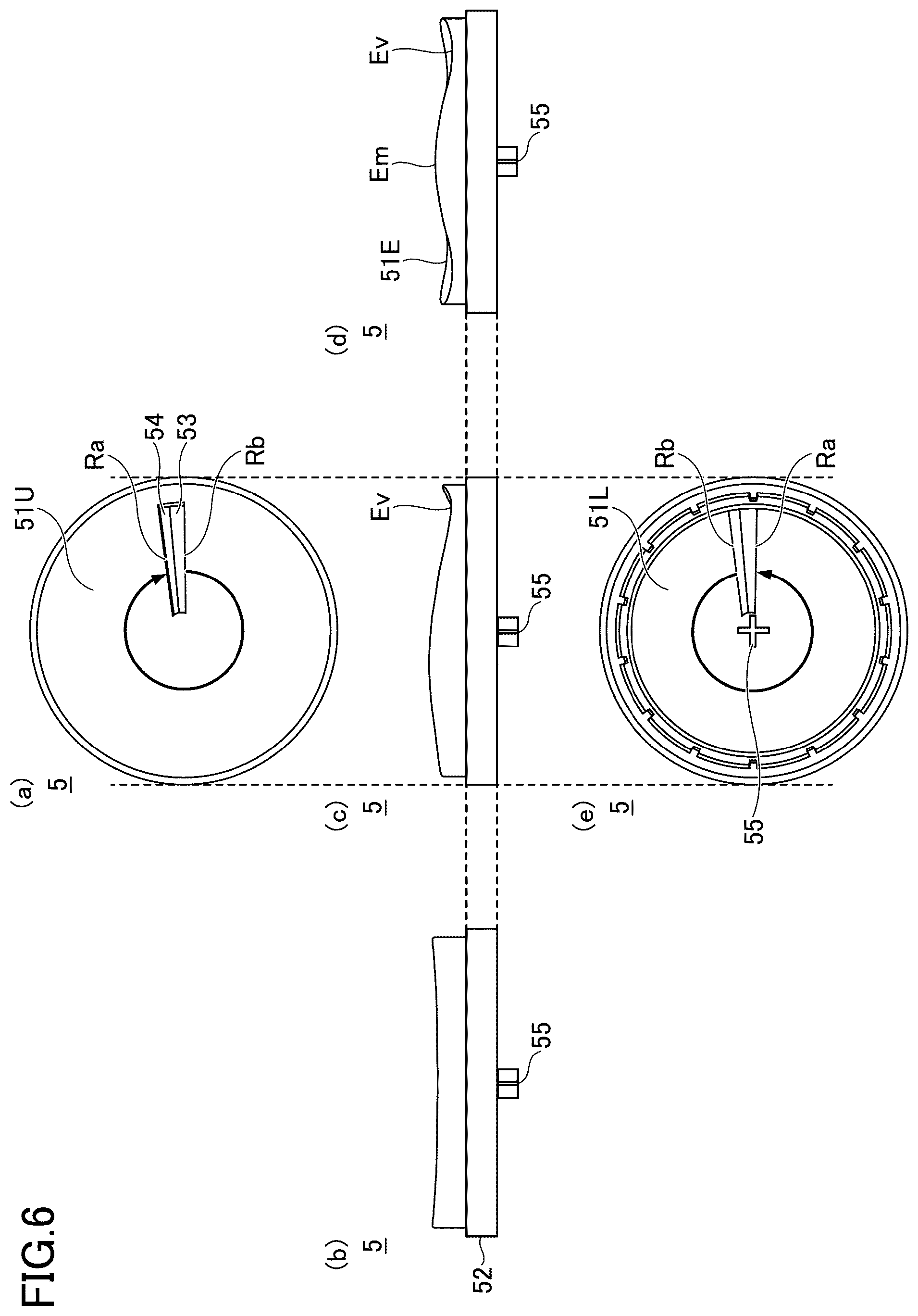 Patent US12304722 Figure 6 – Dispensing container with cutter, solid material container, and solid material rotary cutting lid