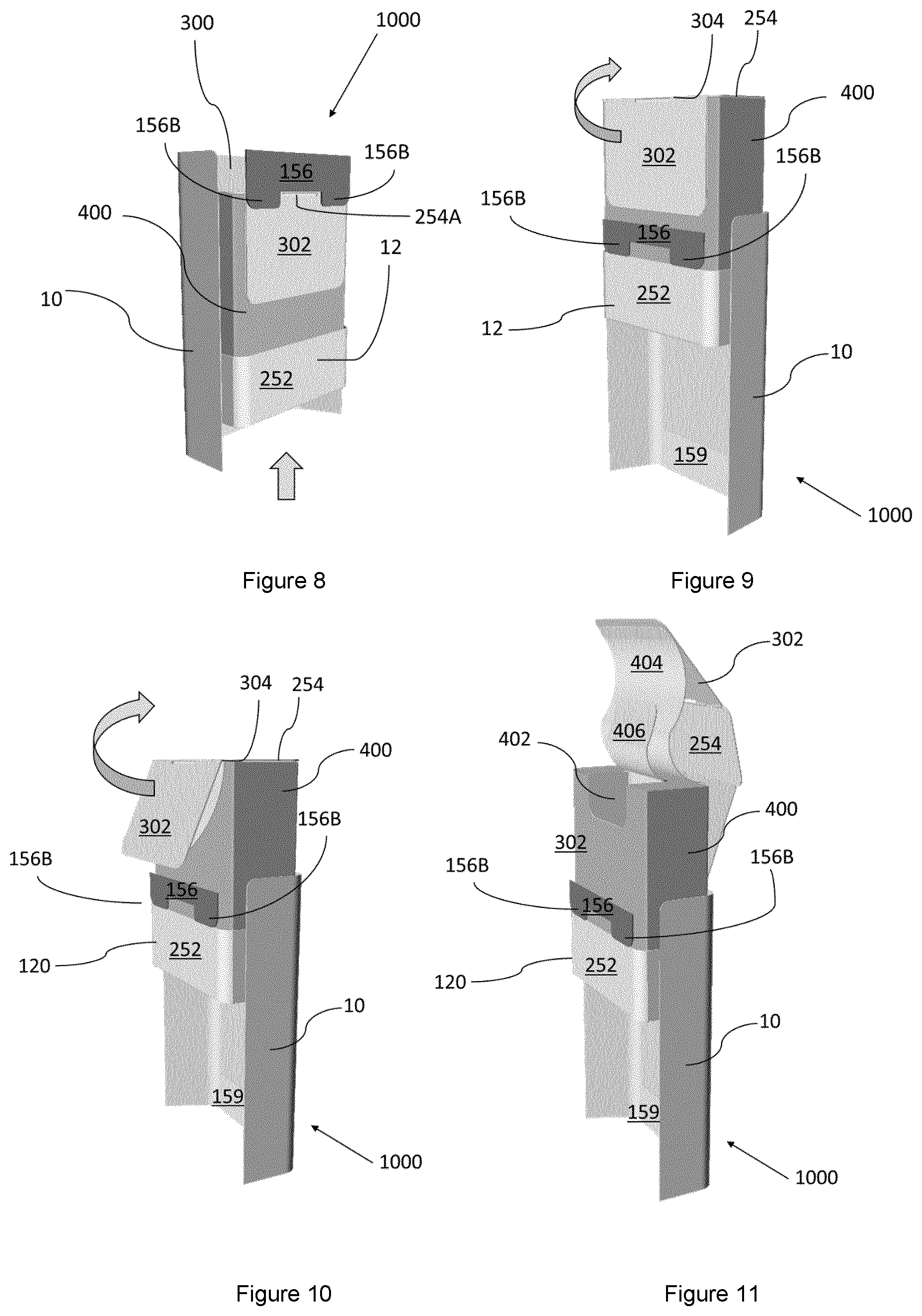 Patent US12304723 Figure 3 – Container having box and sleeve with anti-tamper mechanism