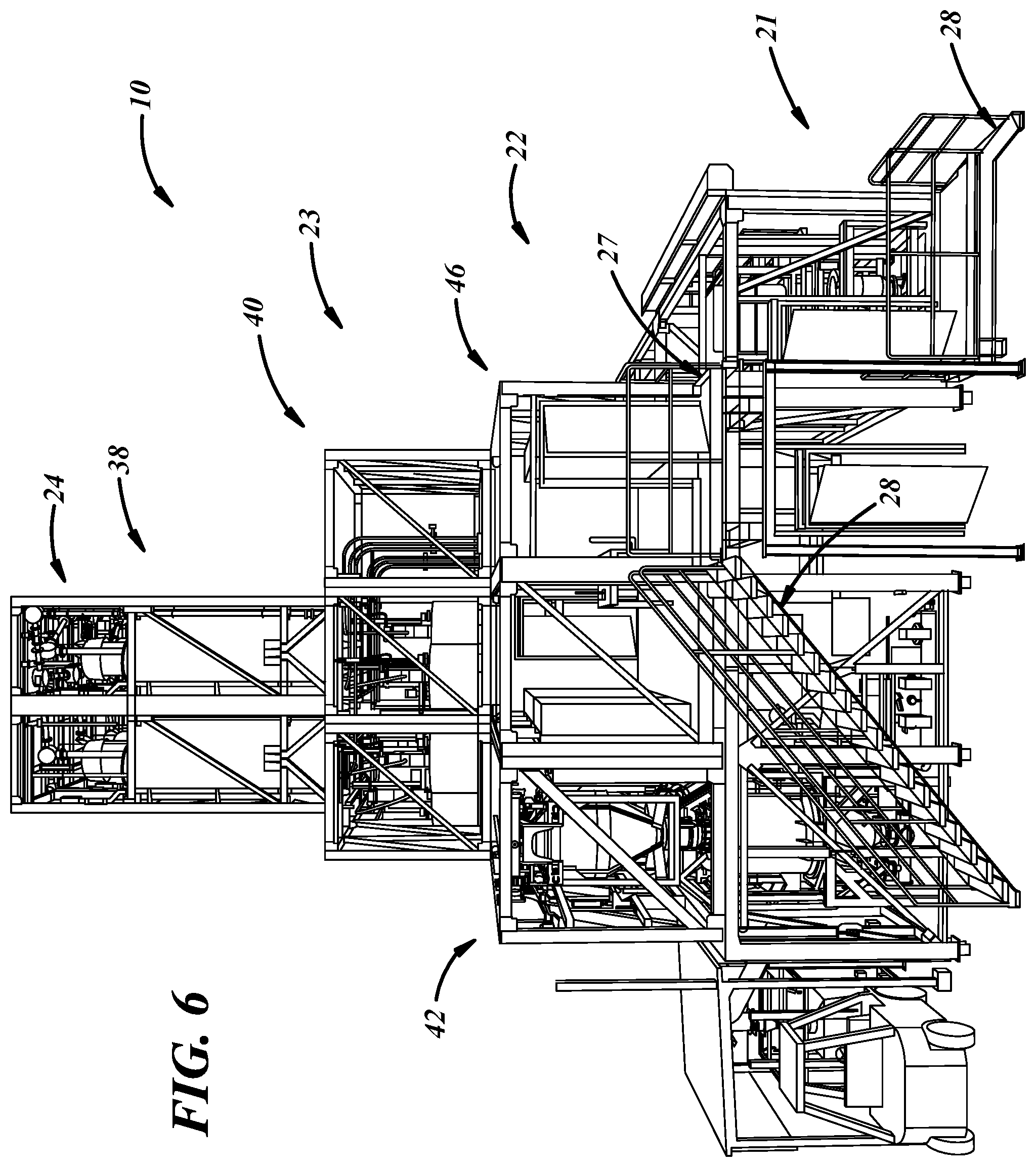 Patent US12304725 Figure 8 – Bulk material receiving, conveying, storing, and dispensing
