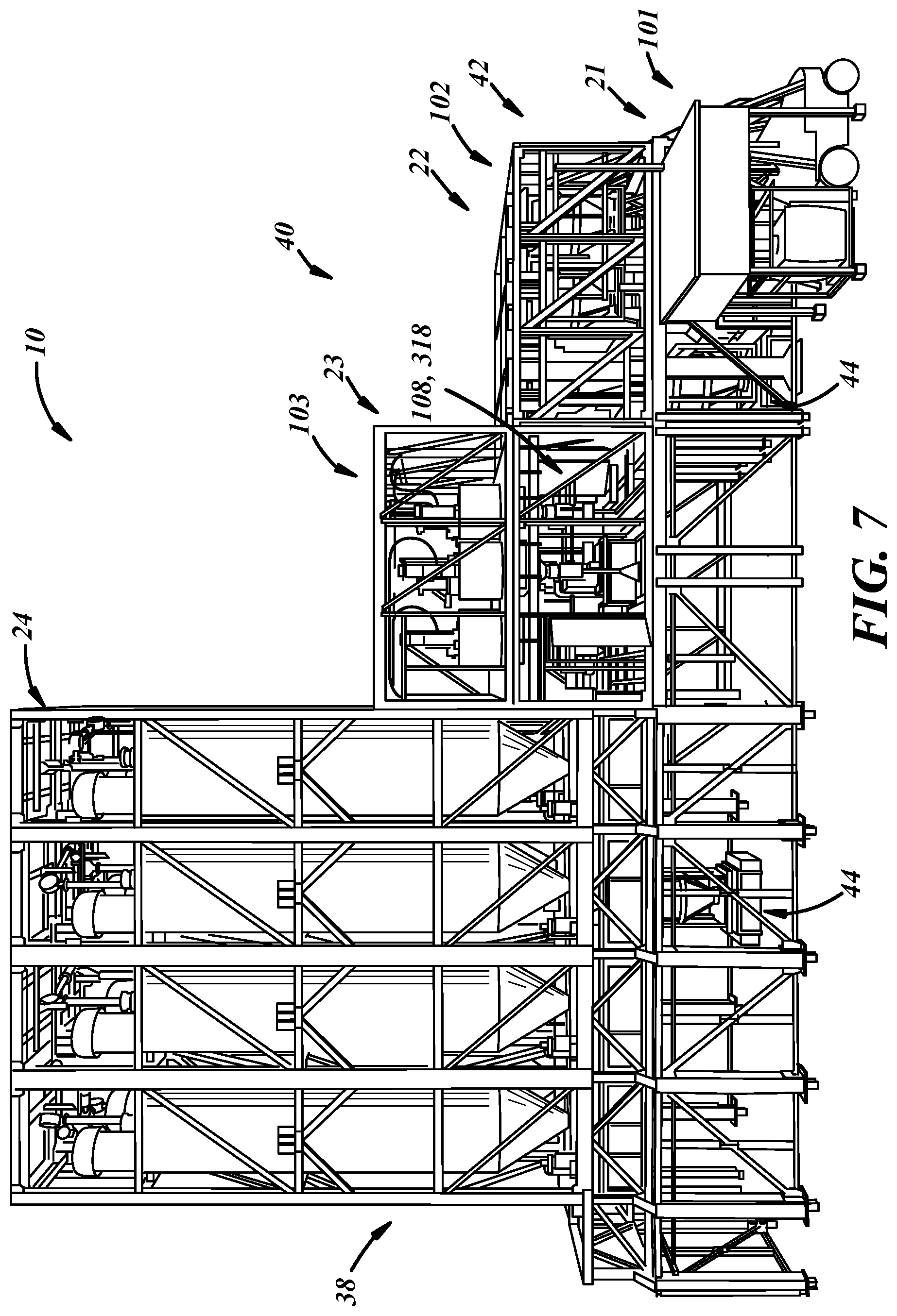 Patent US12304725 Figure 9 – Bulk material receiving, conveying, storing, and dispensing