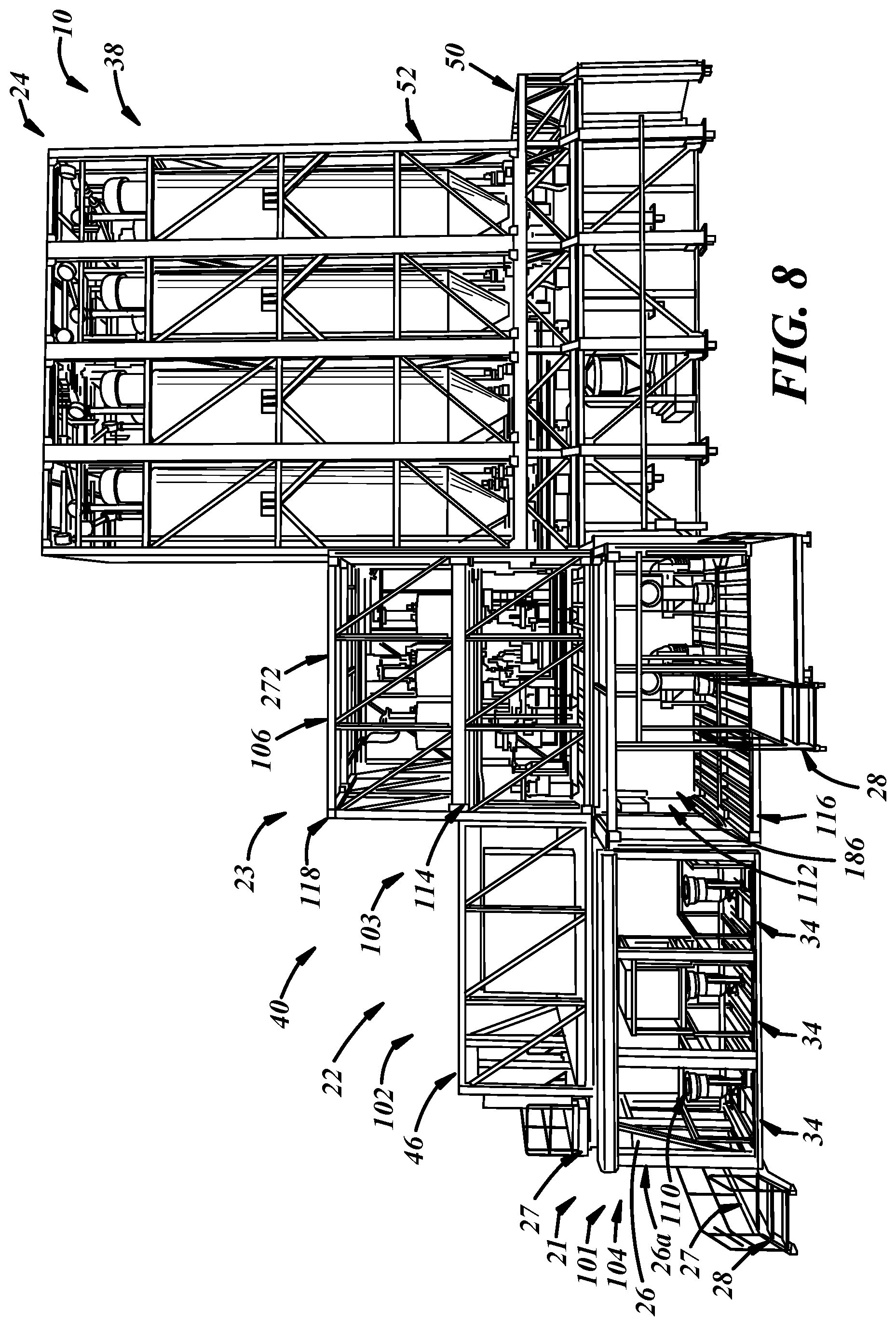 Patent US12304725 Figure 10 – Bulk material receiving, conveying, storing, and dispensing