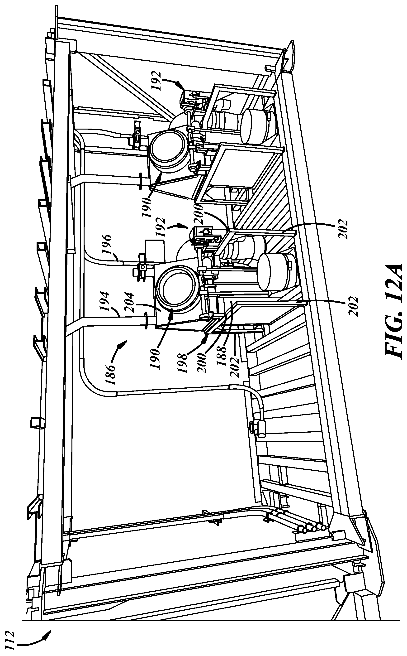 Patent US12304725 Figure 18 – Bulk material receiving, conveying, storing, and dispensing