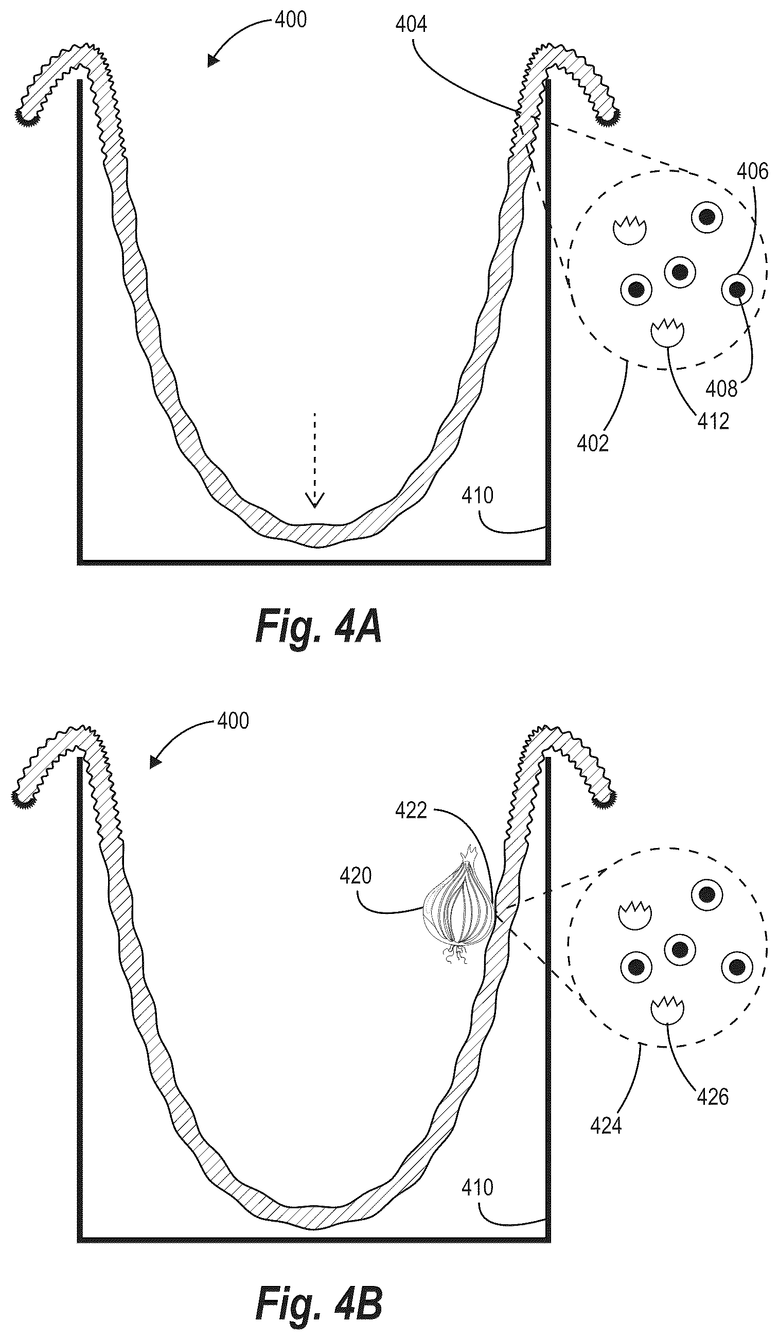 Patent US12304727 Figure 5 – Thermoplastic films and bags with encapsulation-based delayed odor control and methods of making the same