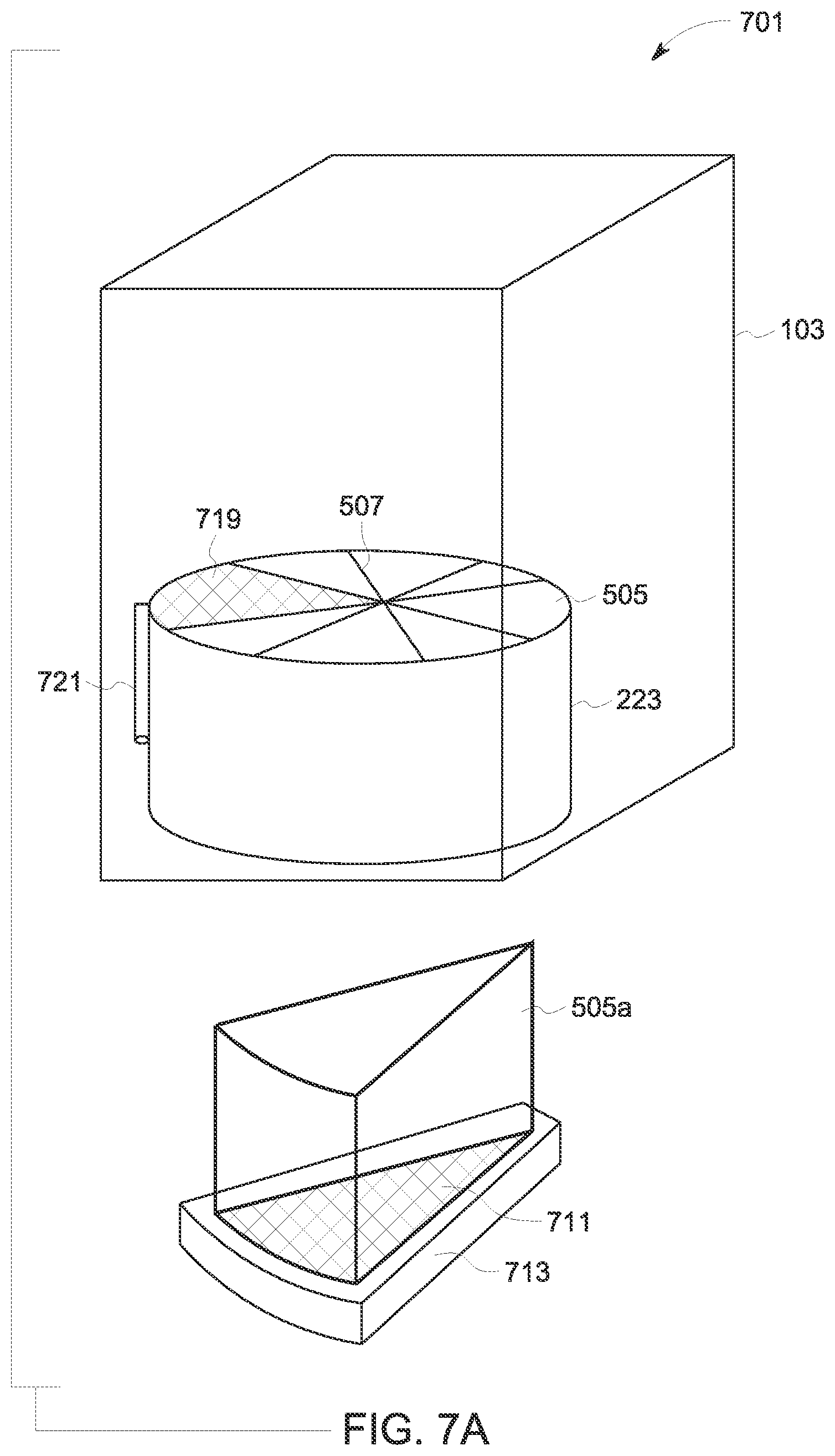 Patent US12304729 Figure 9 – Size reduction and storage device system and method of use
