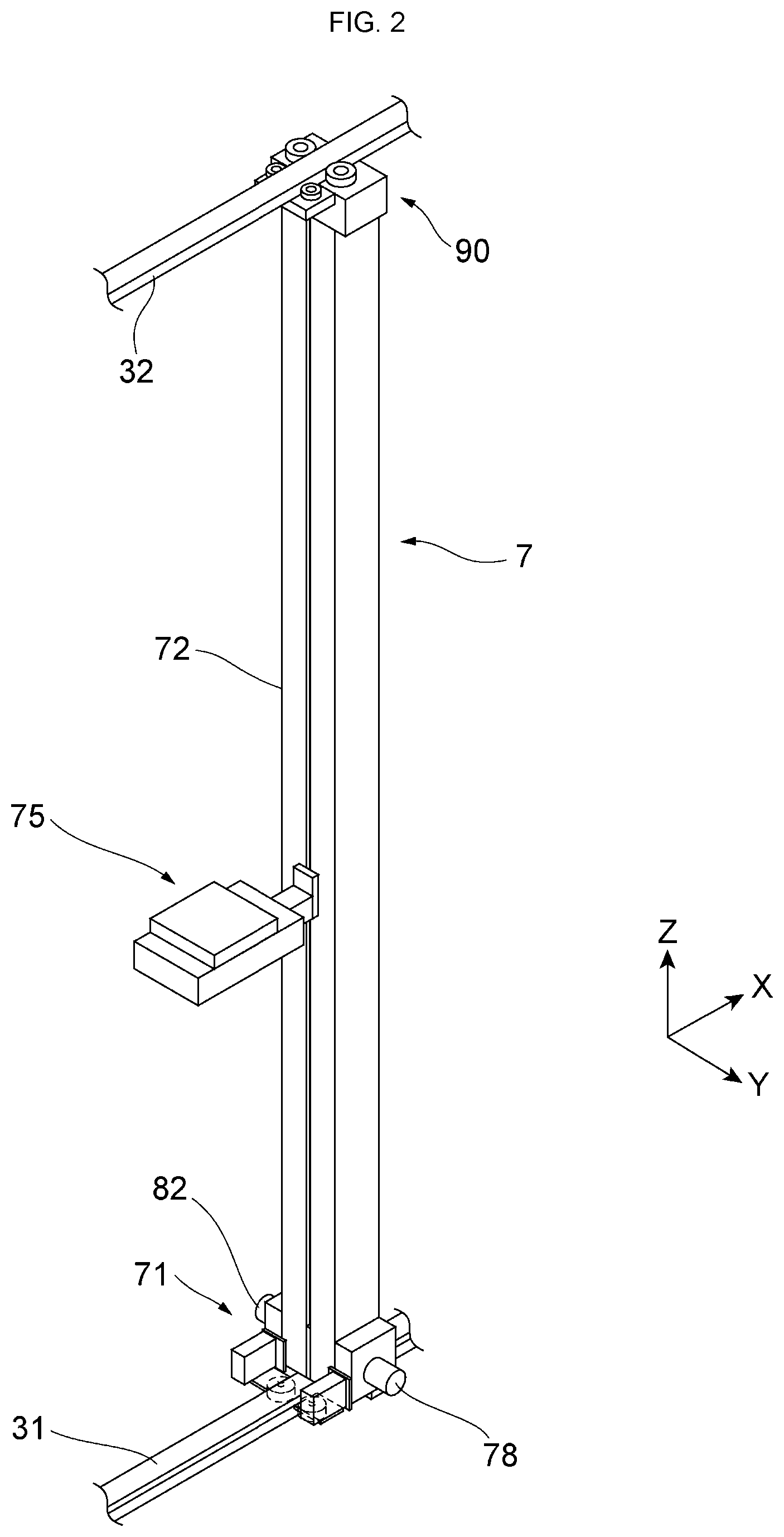 Patent US12304734 Figure 2 – Transport system
