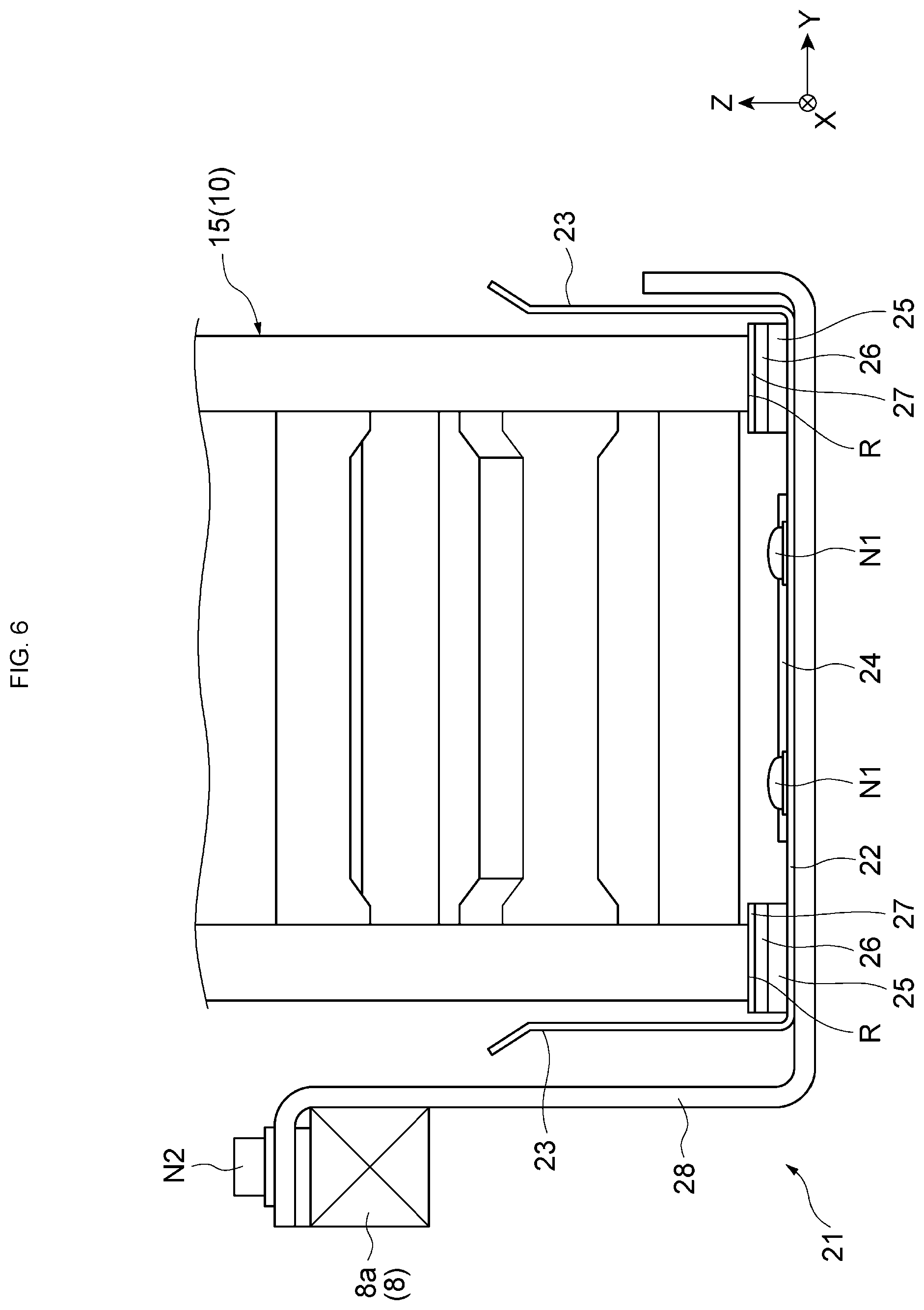 Patent US12304734 Figure 6 – Transport system