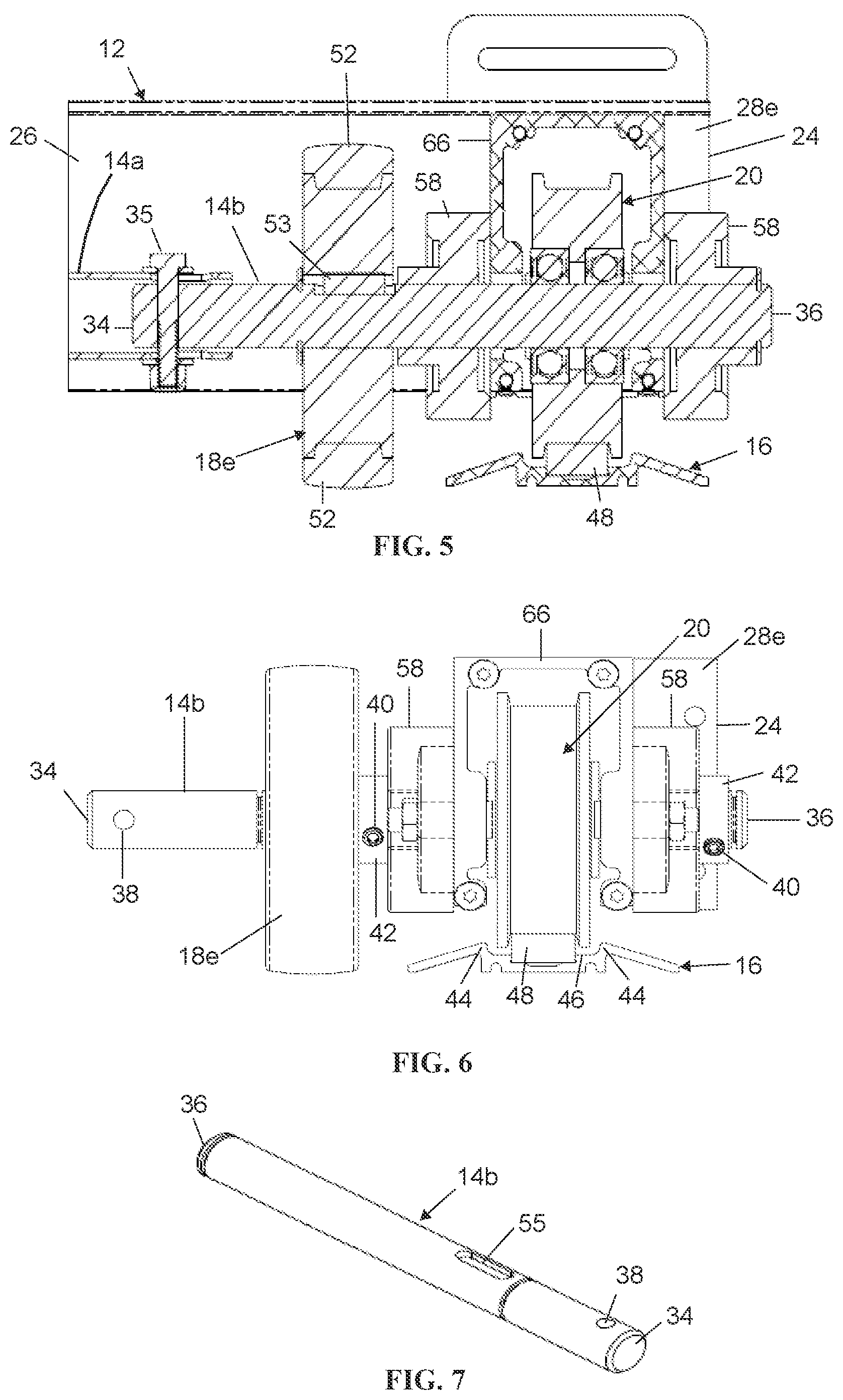 Patent US12304735 Figure 3 – Single track mobile carriage system