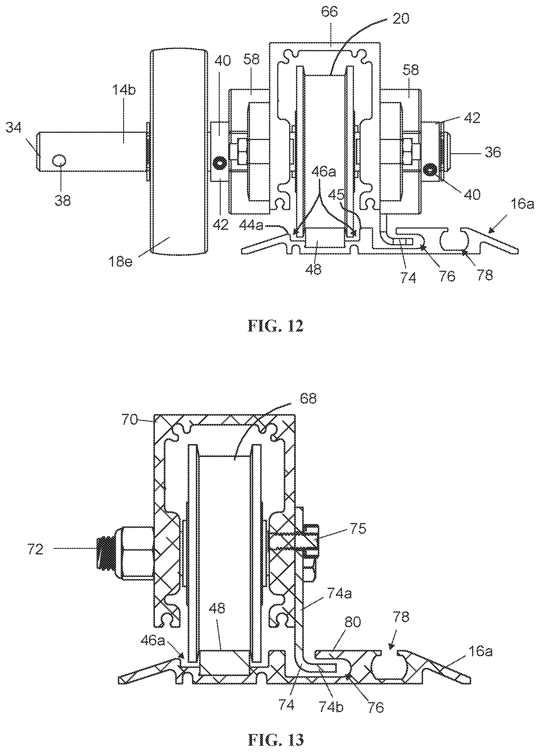 Patent US12304735 Figure 6 – Single track mobile carriage system