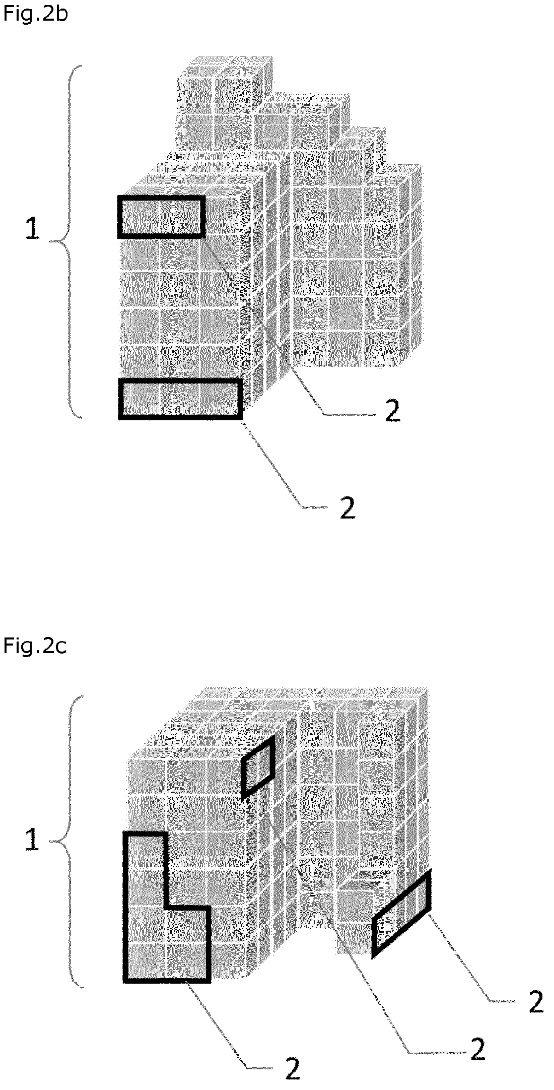 Patent US12304736 Figure 2 – Three-dimensional, modular system for moving standard elements within a three-dimensional structure of the grid type