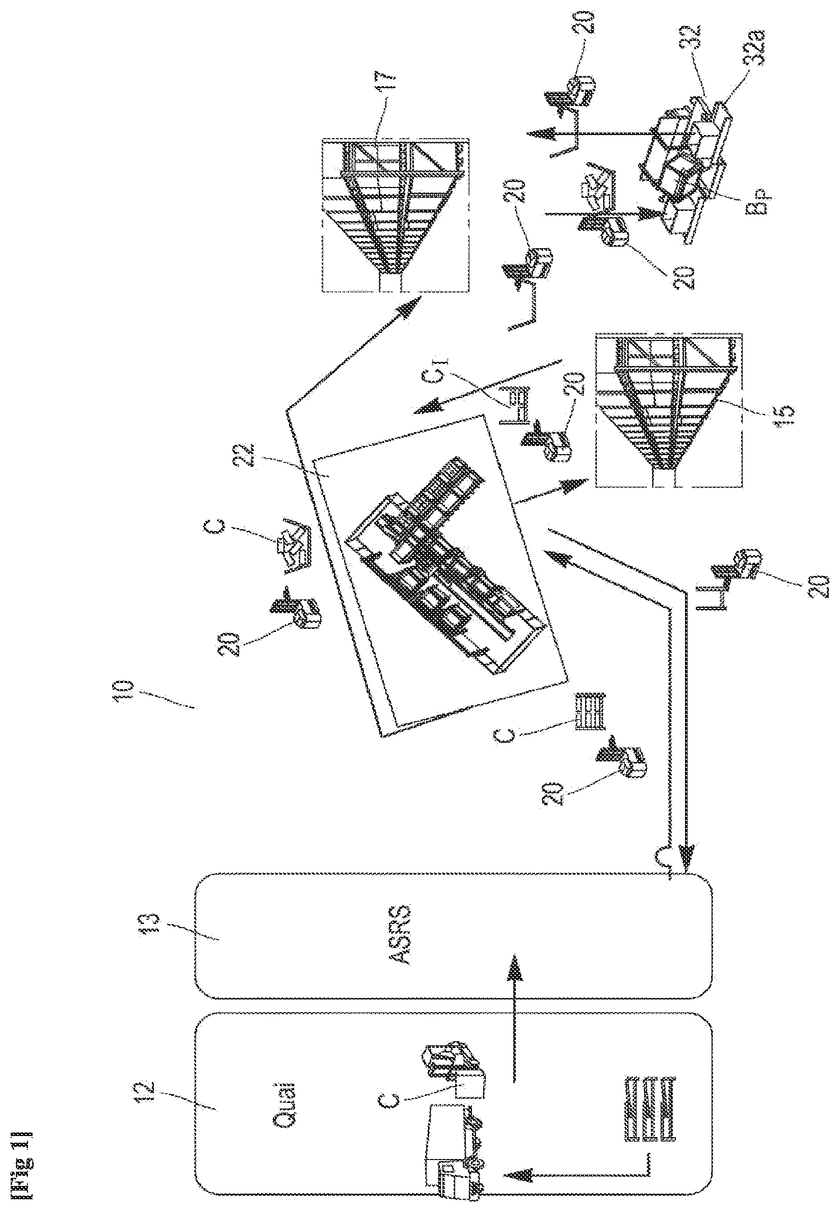 Patent US12304737 Figure 1 – Automated flow control for rubber product manufacturing processes