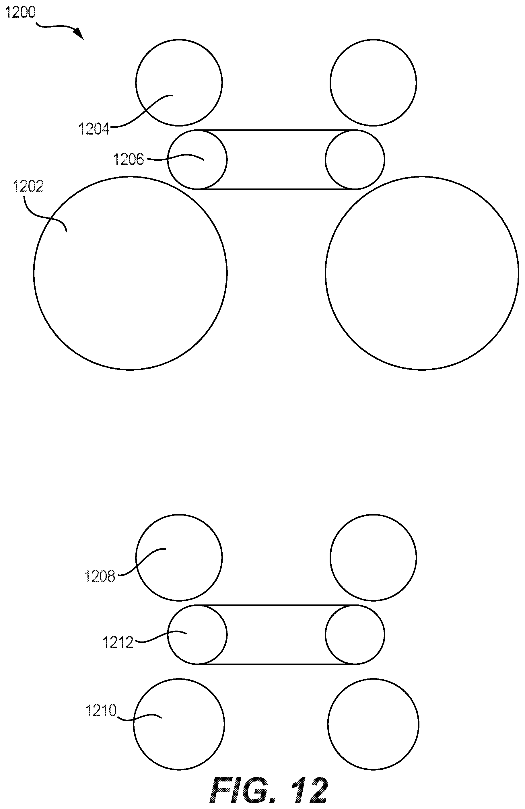 Patent US12304739 Figure 10 – Flexible conveyor system