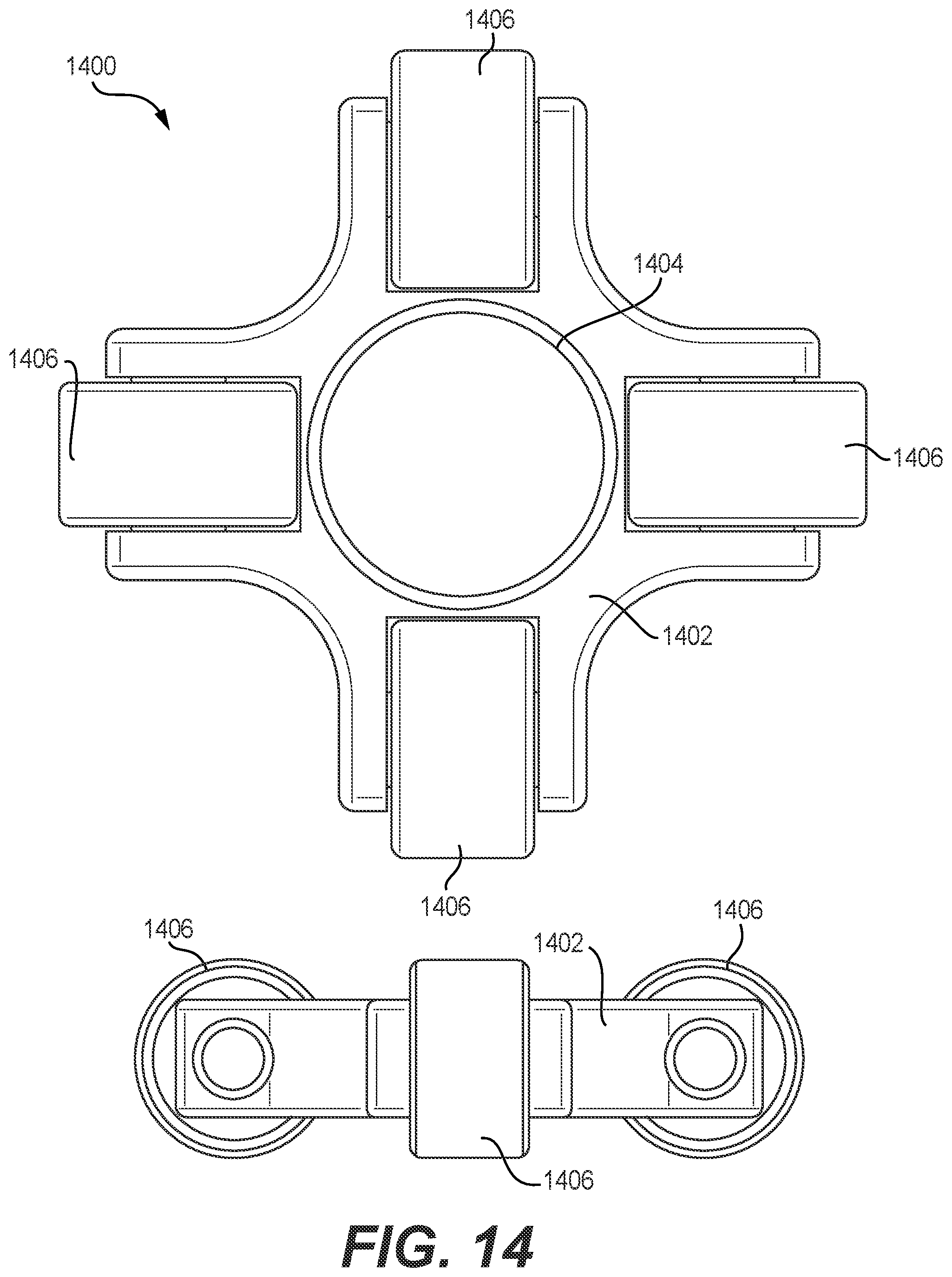 Patent US12304739 Figure 12 – Flexible conveyor system