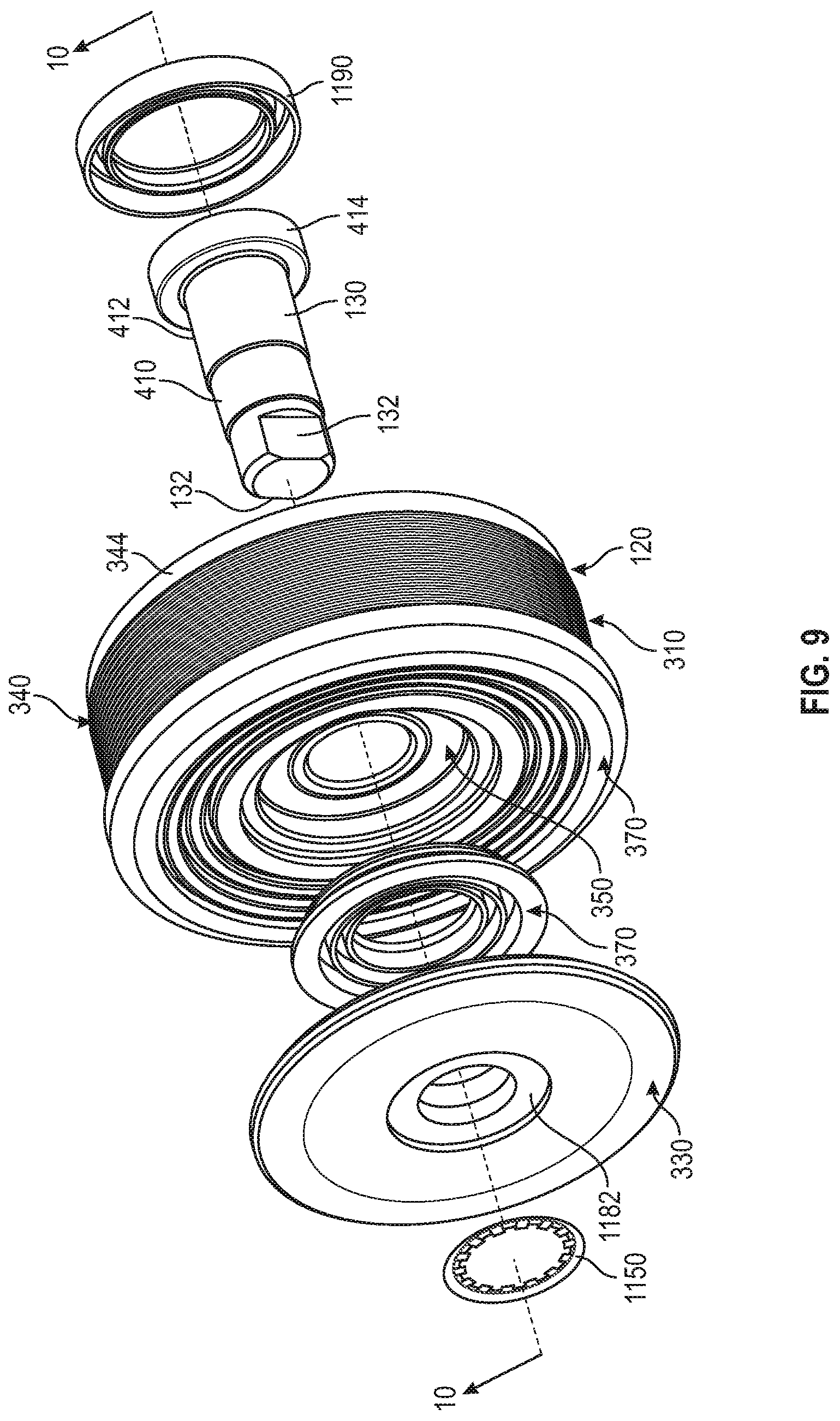Patent US12304743 Figure 7 – Idler roller