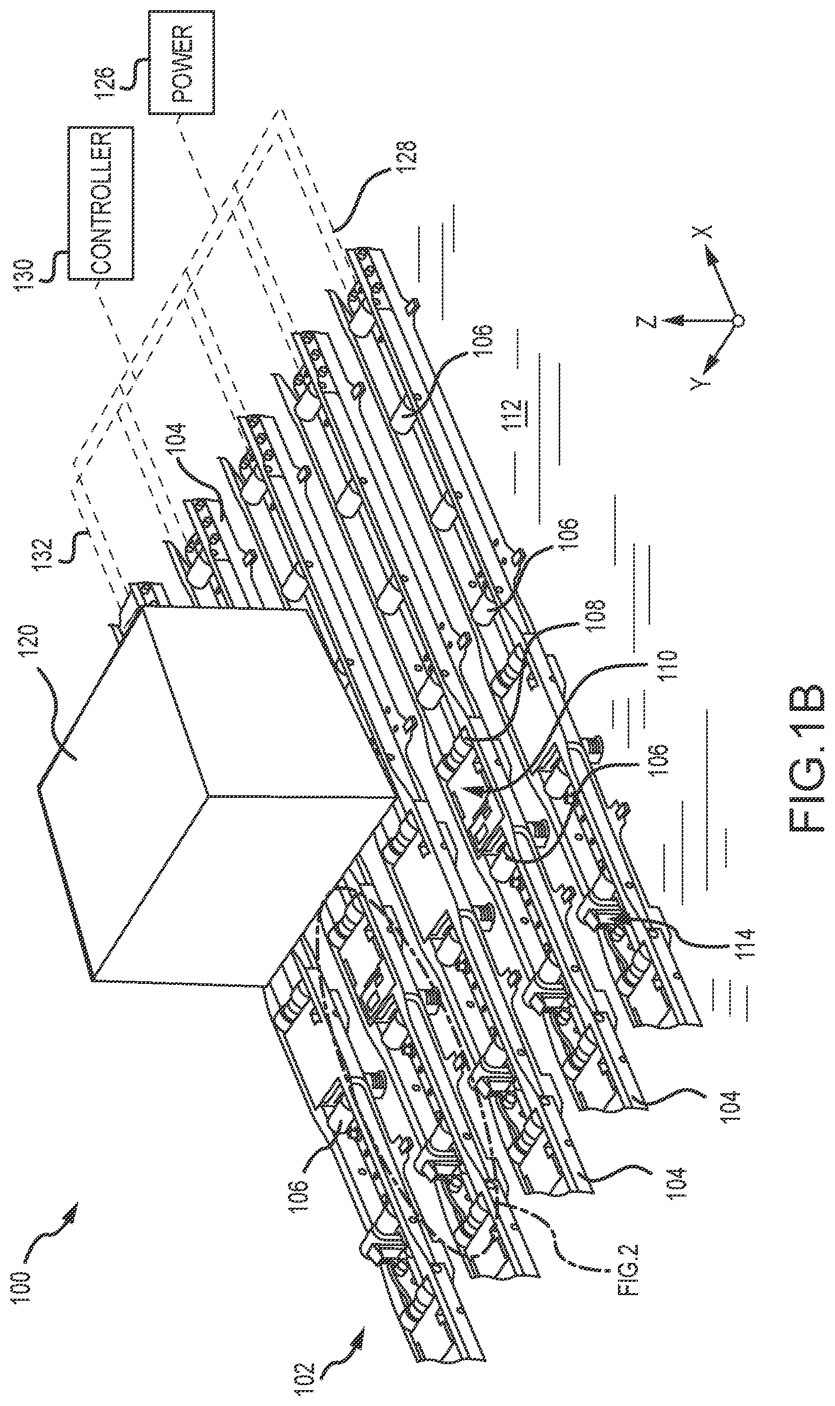 Patent US12304744 Figure 2 – Method for orientation and tracking of wireless cargo devices
