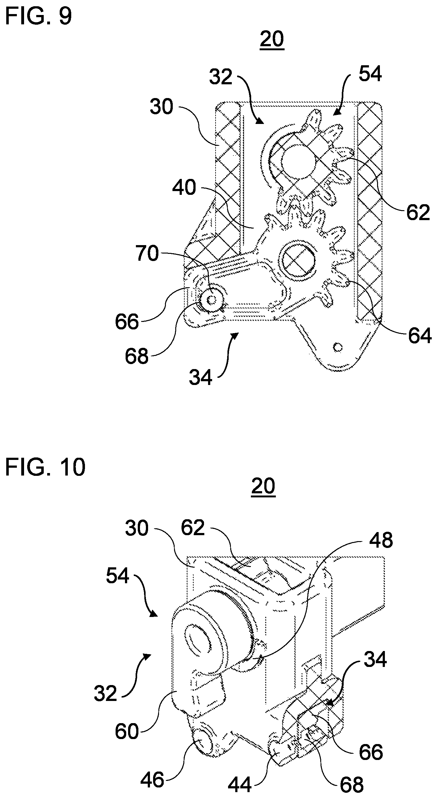 Patent US12304749 Figure 4 – Turn-bolt device for a transporting star wheel