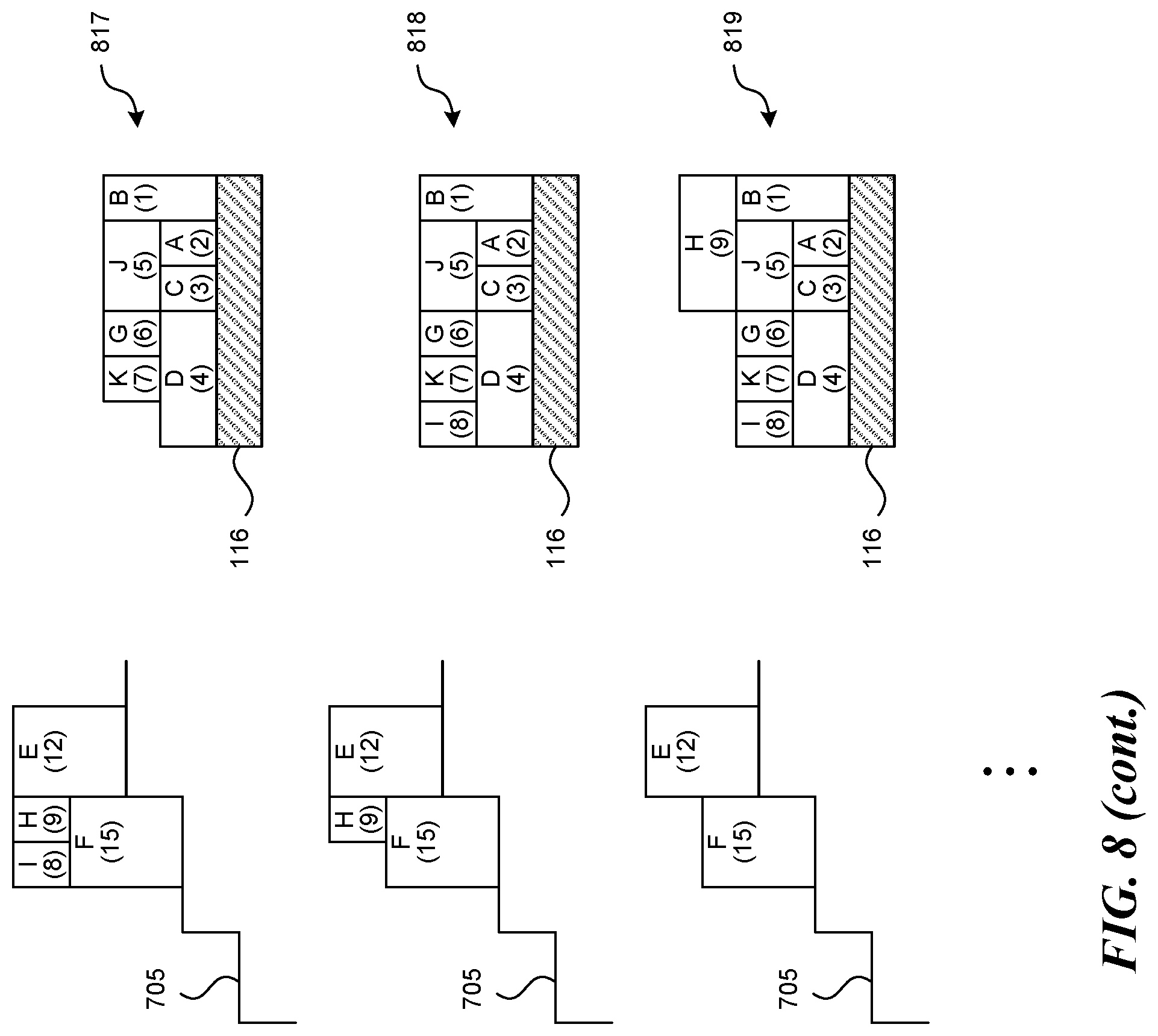 Patent US12304750 Figure 11 – Robotic system for processing packages arriving out of sequence