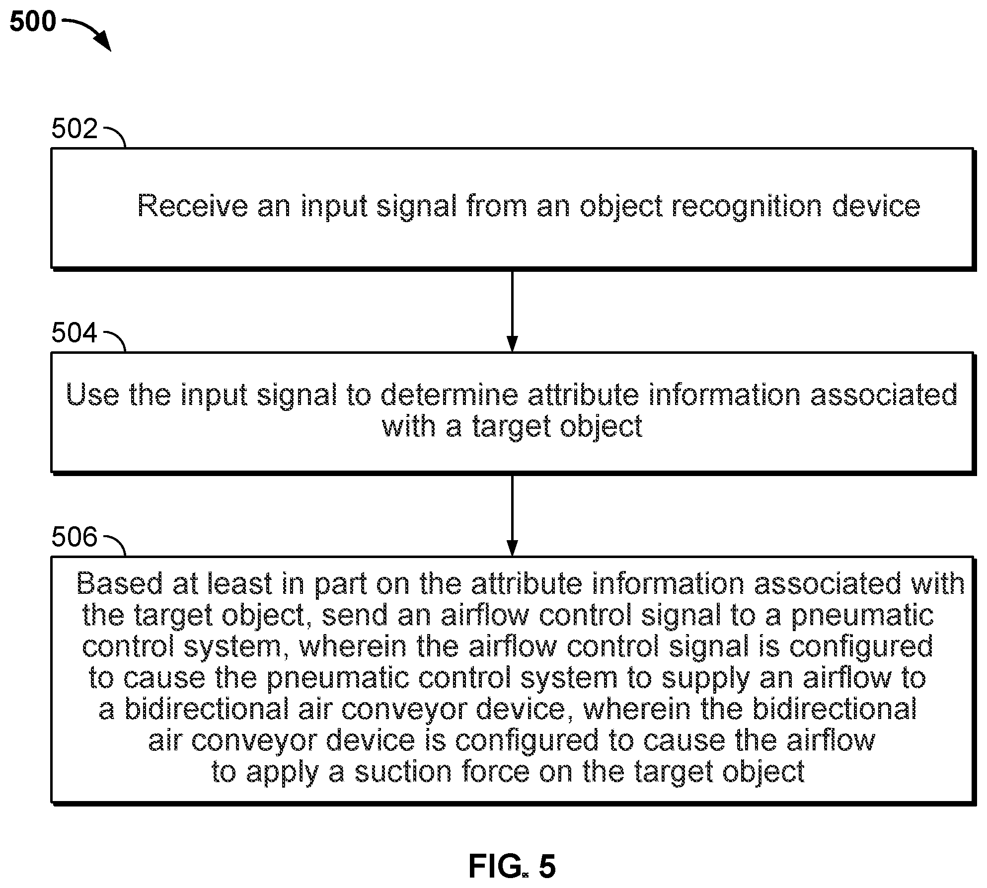Patent US12304751 Figure 8 – Bidirectional air conveyor device for material sorting and other applications
