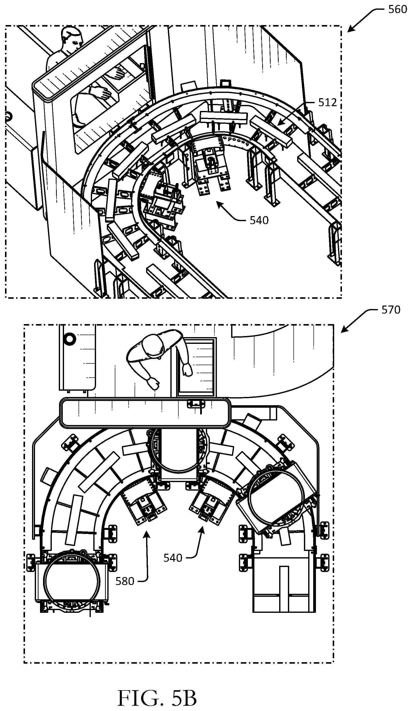 Patent US12304753 Figure 7 – Rapid braking of shuttles powered by electromagnets