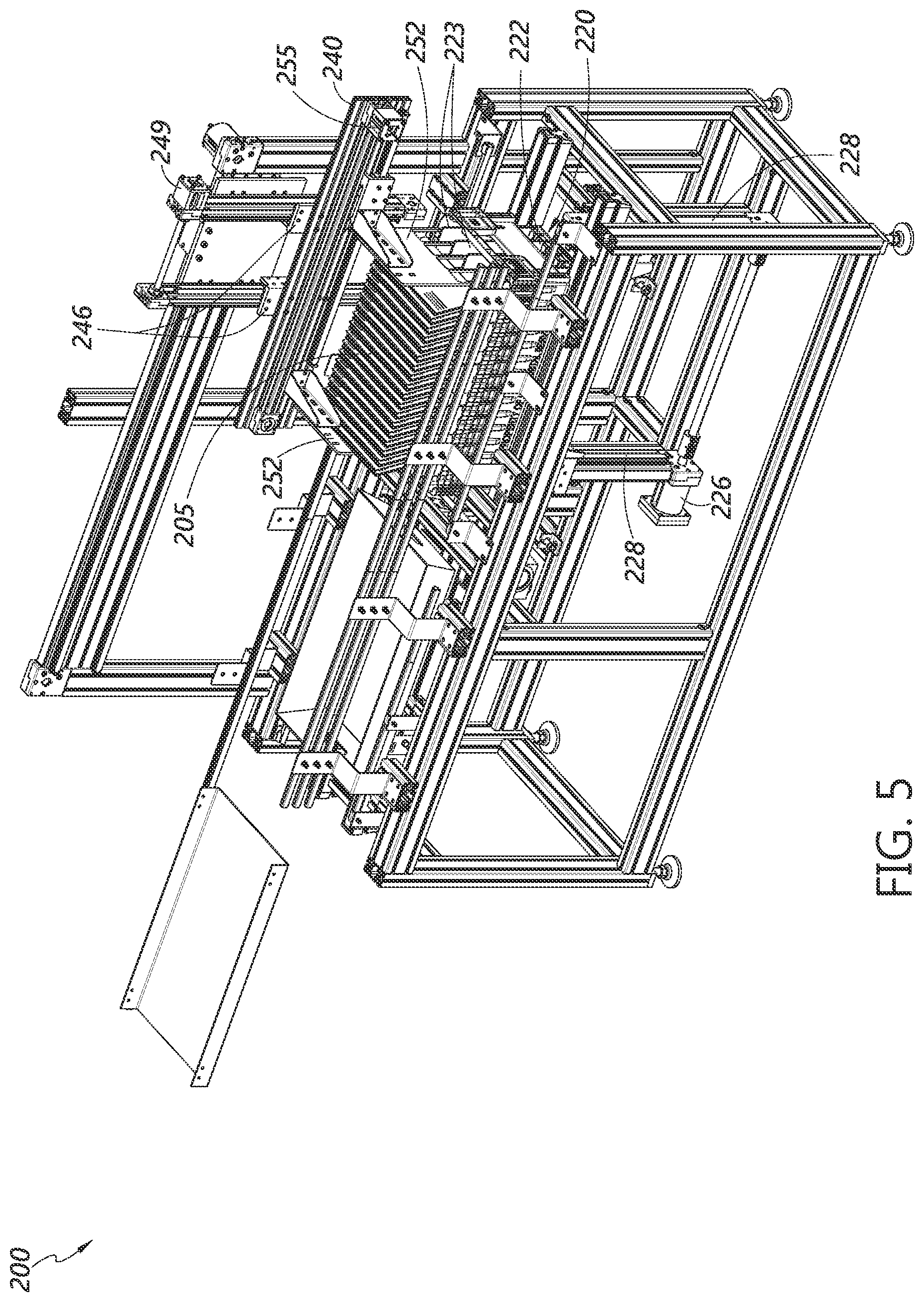 Patent US12304756 Figure 7 – System for transferring articles from a container