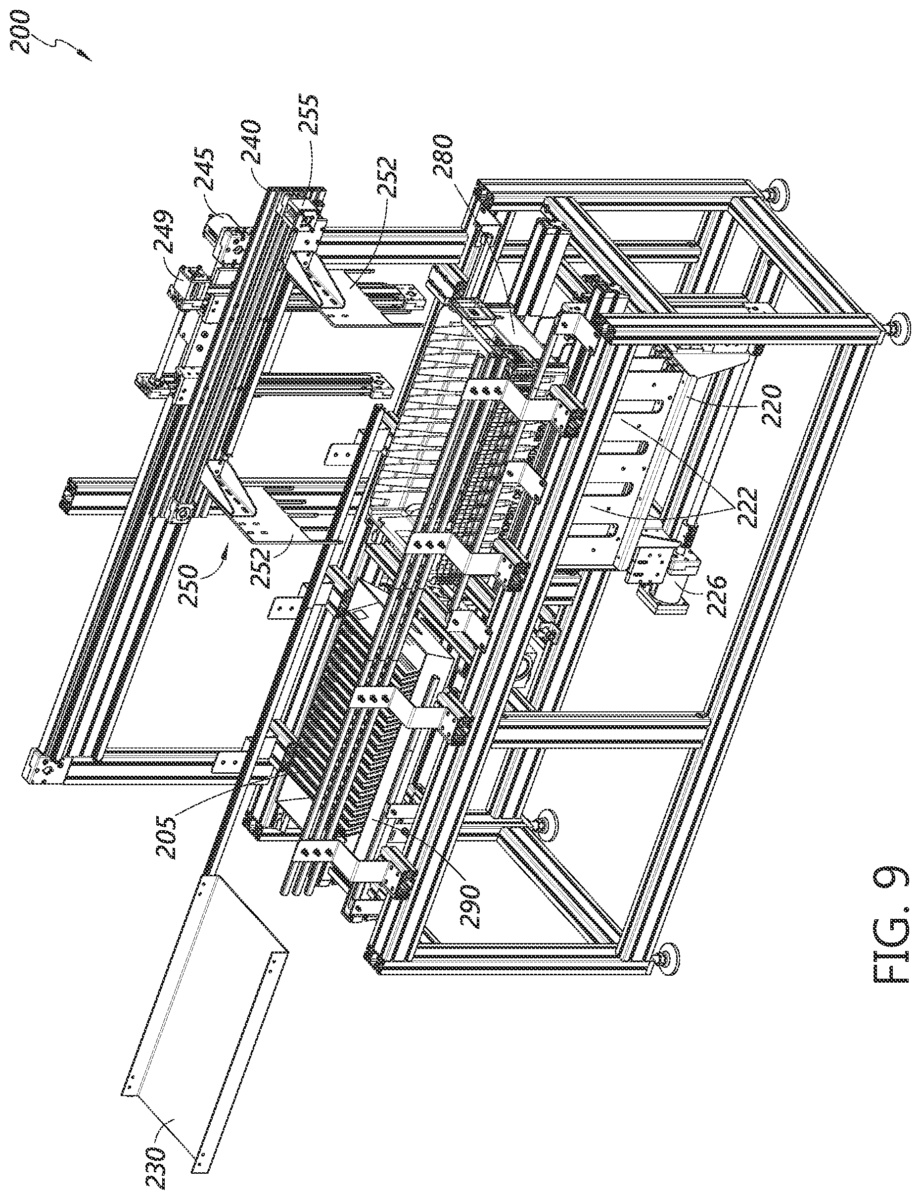 Patent US12304756 Figure 11 – System for transferring articles from a container