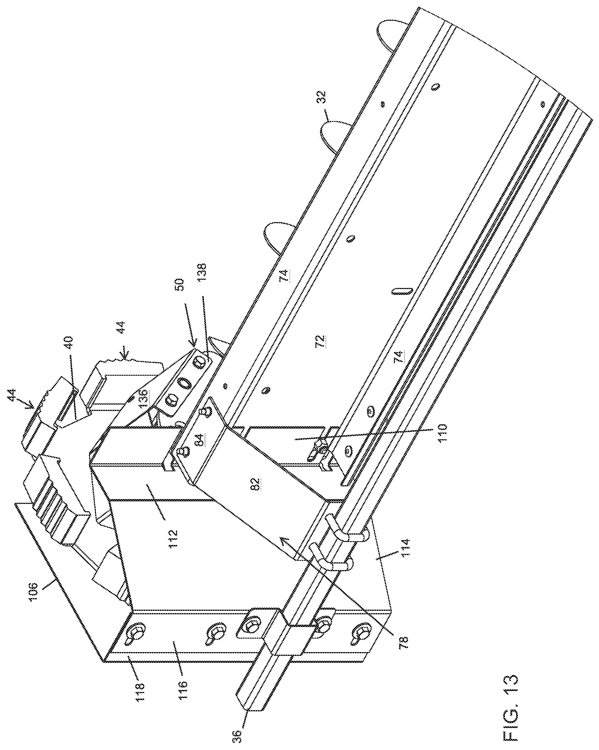 Patent US12304757 Figure 13 – Sweep auger drive shield with gravity reclaim