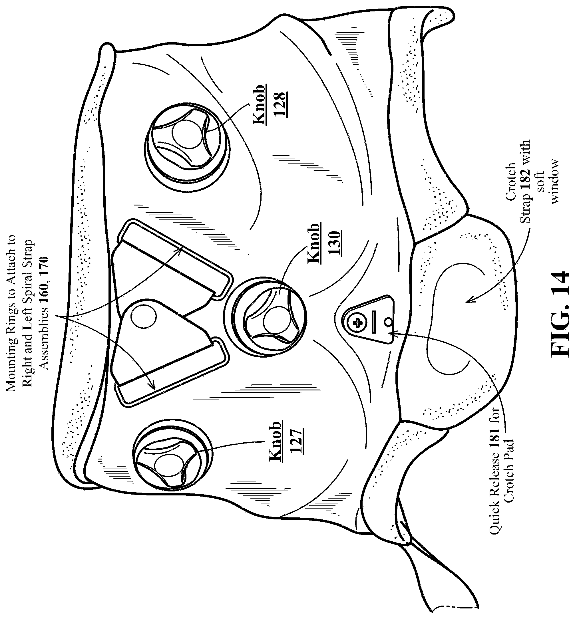 Patent US12304758 Figure 14 – Pelvic braces and methods for using same