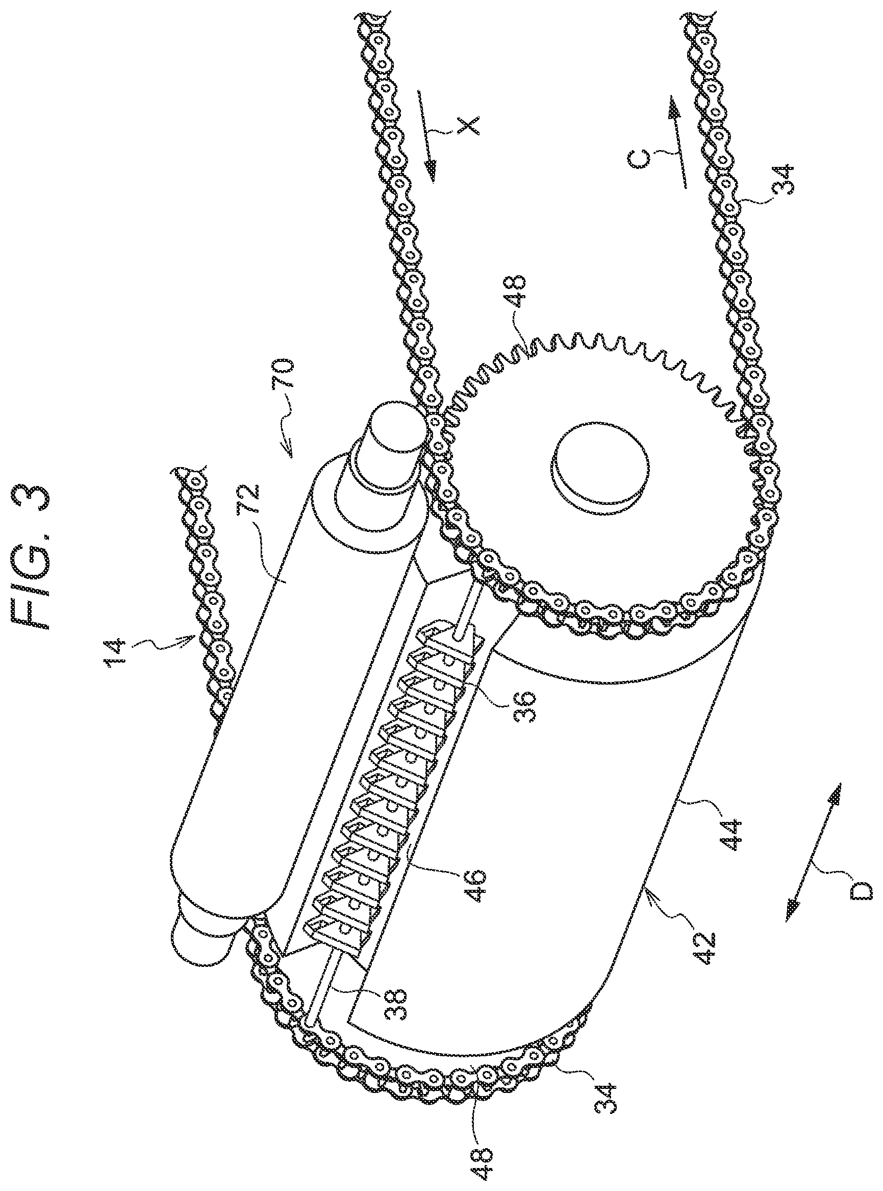 Patent US12304761 Figure 3 – Mounting member, cylinder member, and image forming apparatus