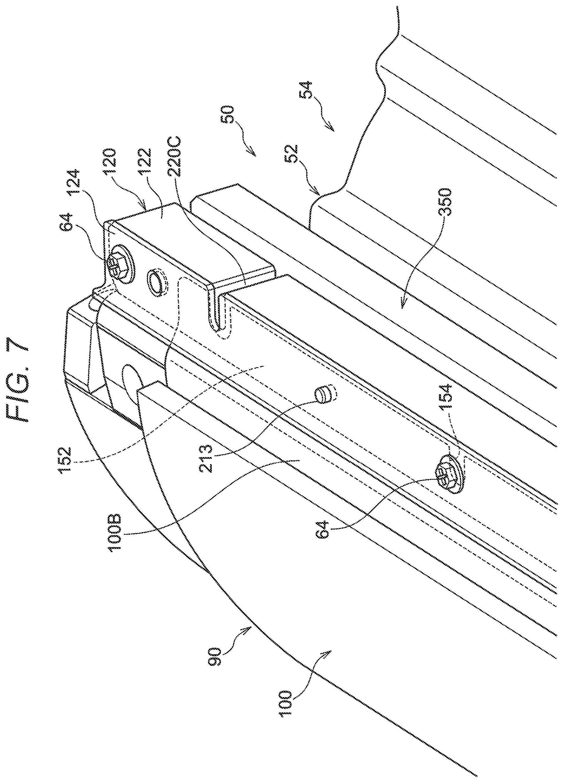 Patent US12304761 Figure 7 – Mounting member, cylinder member, and image forming apparatus