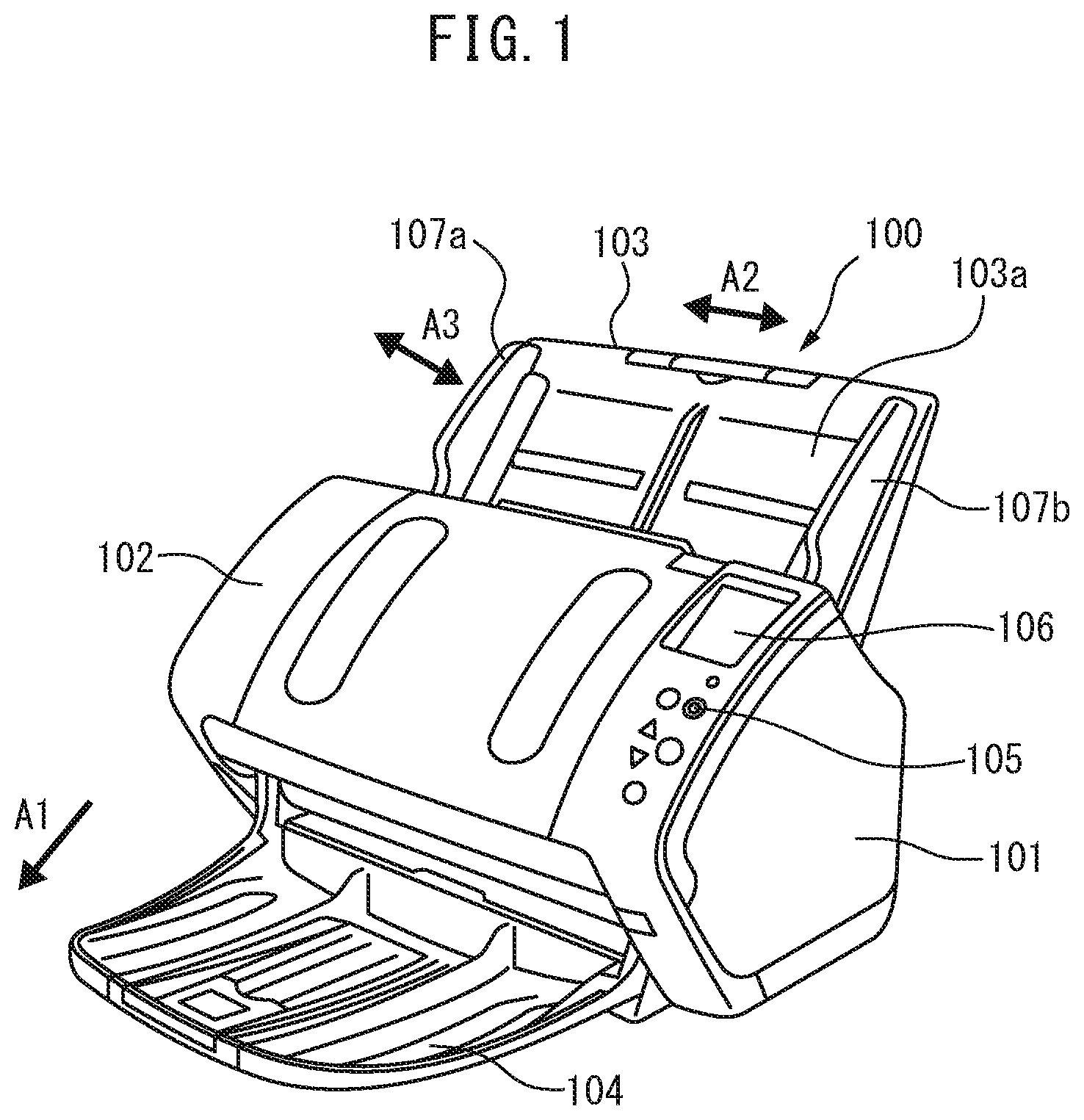 Patent US12304764 Figure 1 – Medium transport device, control method, and control program