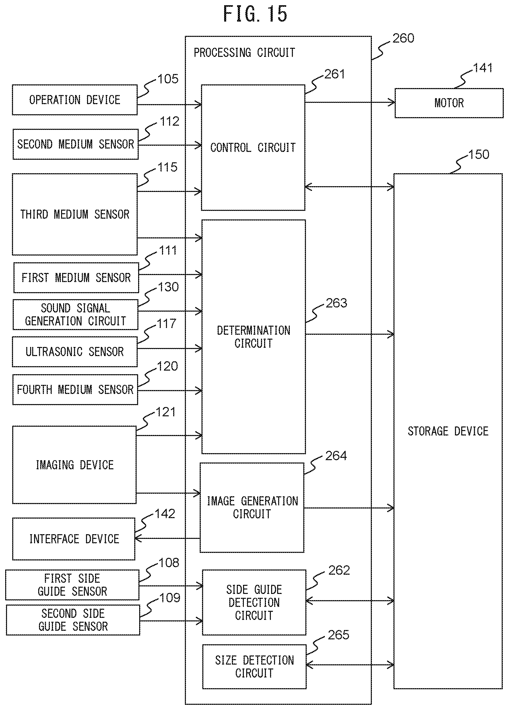 Patent US12304764 Figure 17 – Medium transport device, control method, and control program