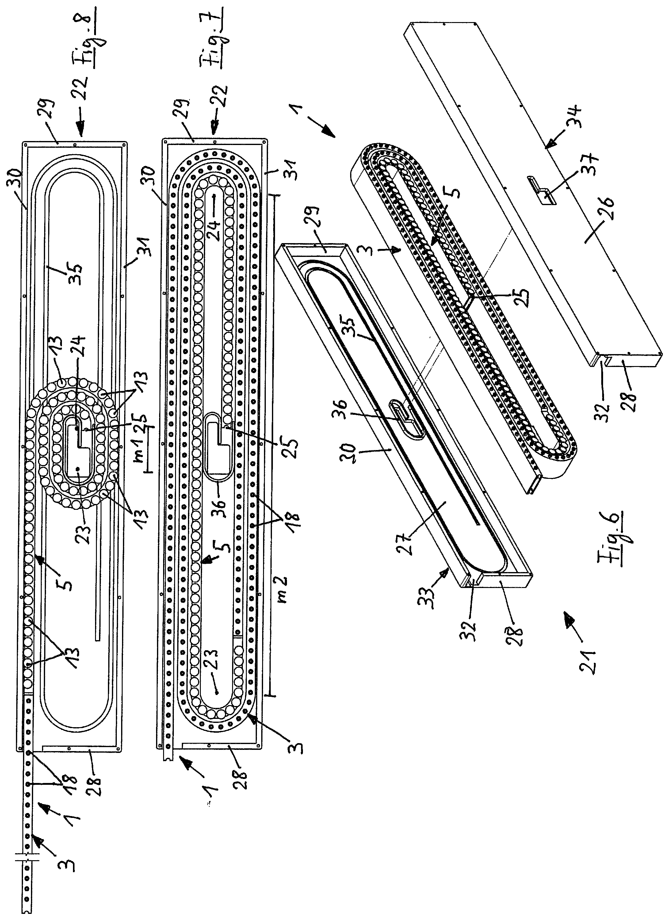 Patent US12304771 Figure 2 – Energy chain and storage unit for an energy chain