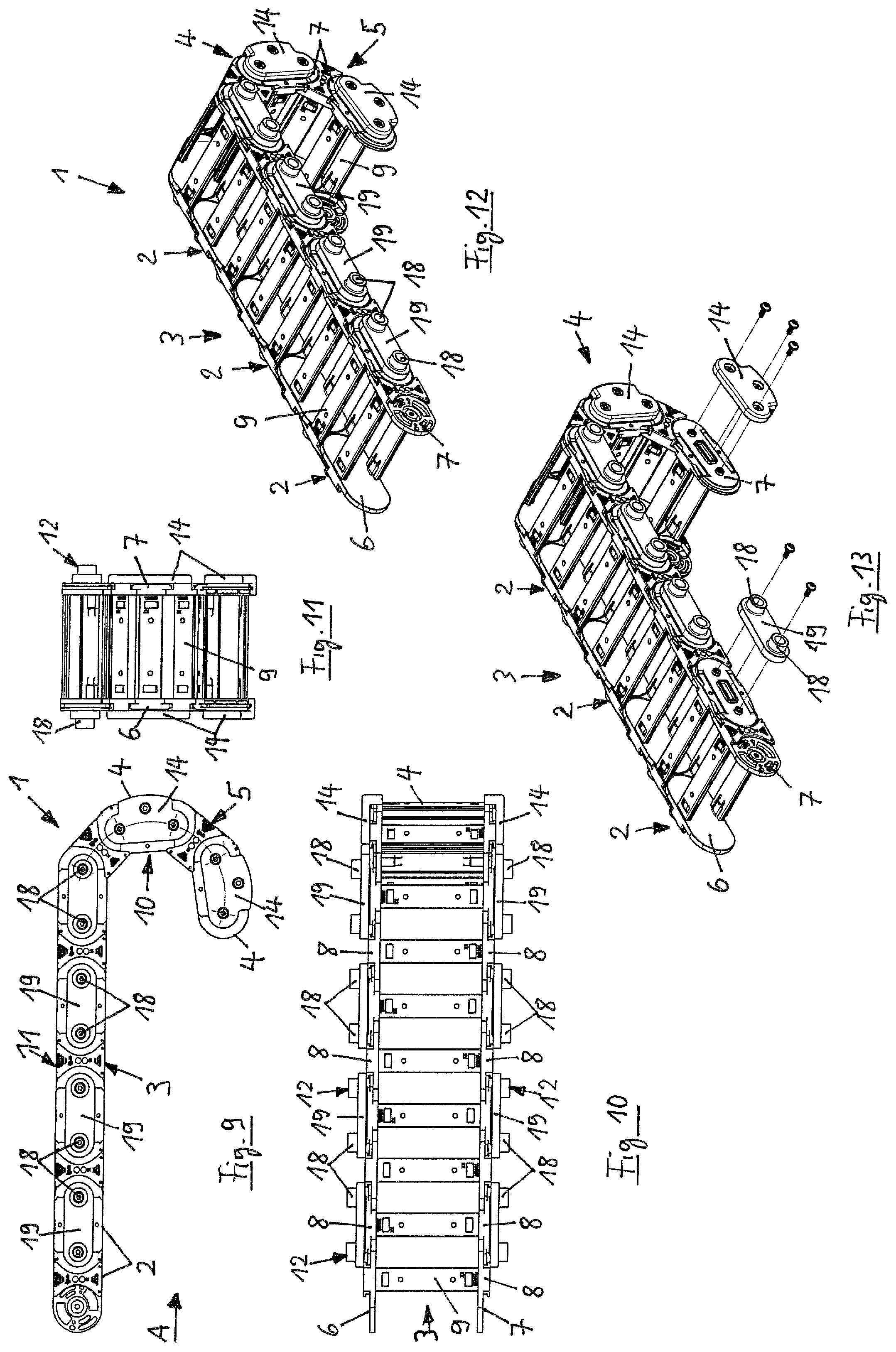 Patent US12304771 Figure 3 – Energy chain and storage unit for an energy chain