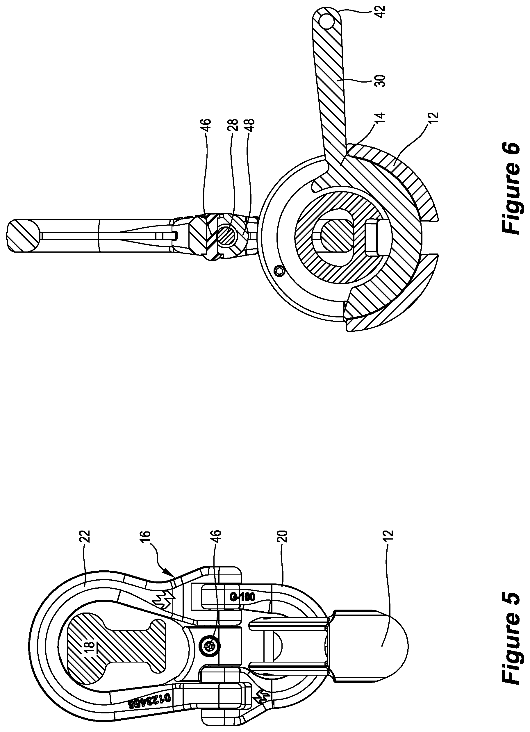 Patent US12304778 Figure 3 – Clutch having tamper evident indicator