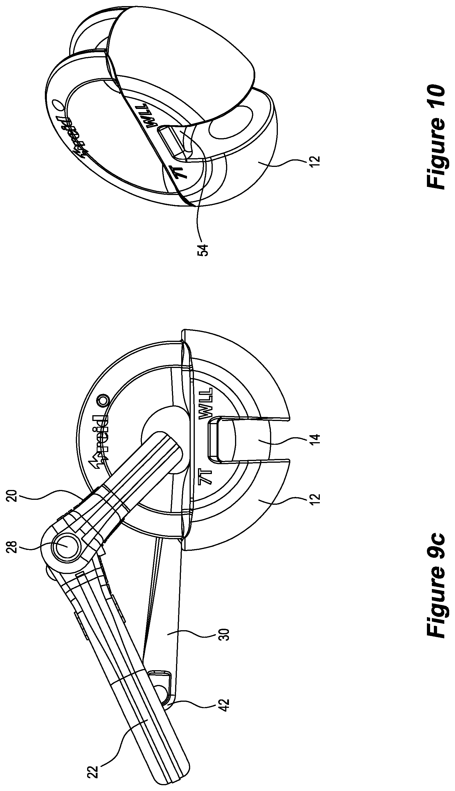 Patent US12304778 Figure 6 – Clutch having tamper evident indicator