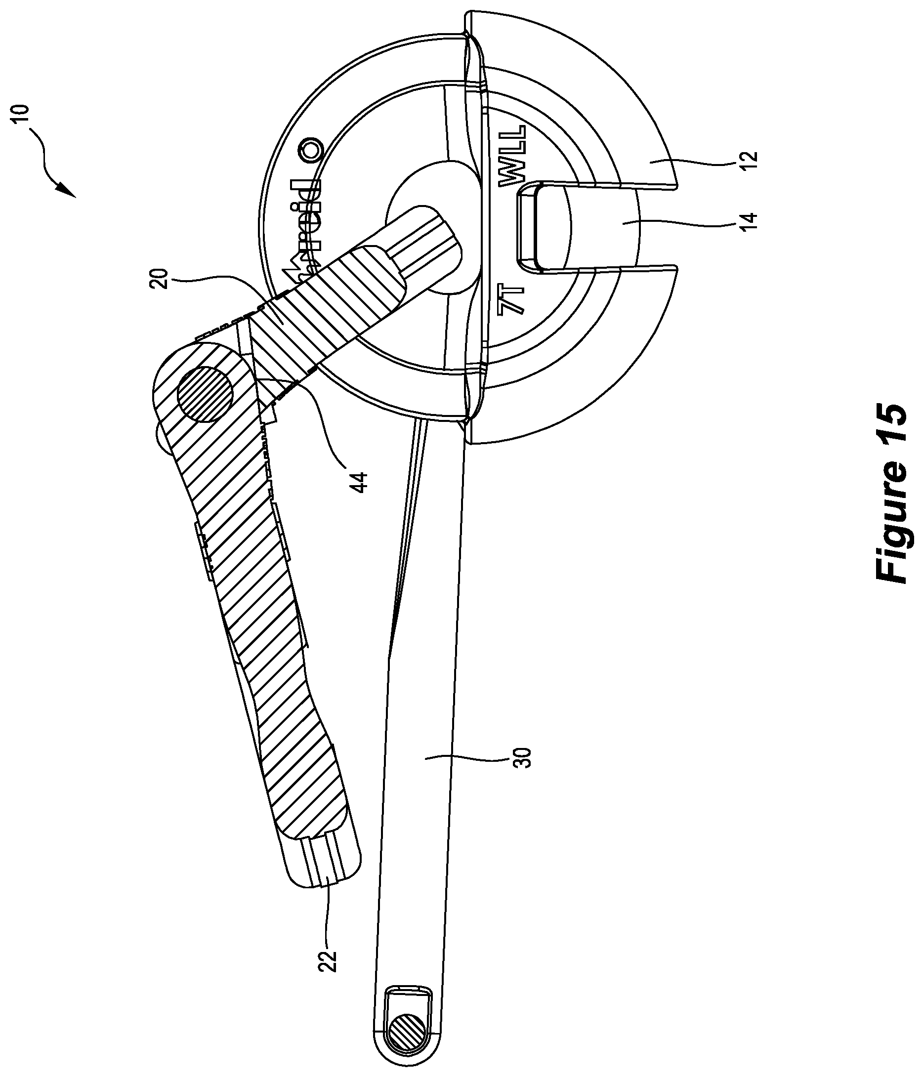 Patent US12304778 Figure 10 – Clutch having tamper evident indicator