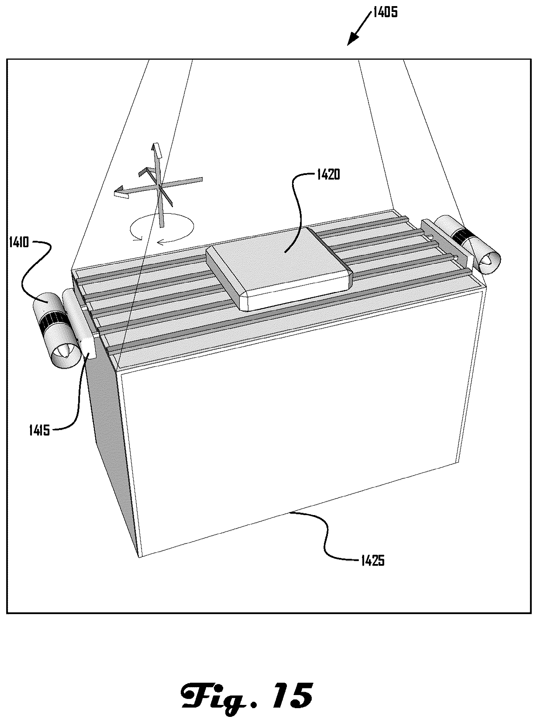 Patent US12304779 Figure 15 – On-board power and remote power for suspended load control apparatuses, systems, and methods