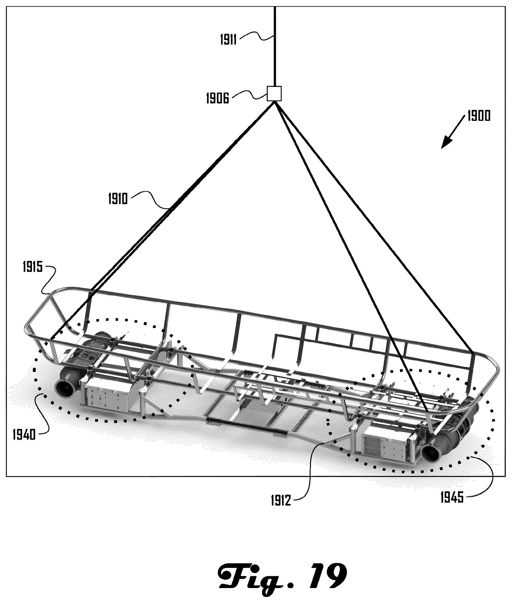 Patent US12304779 Figure 19 – On-board power and remote power for suspended load control apparatuses, systems, and methods