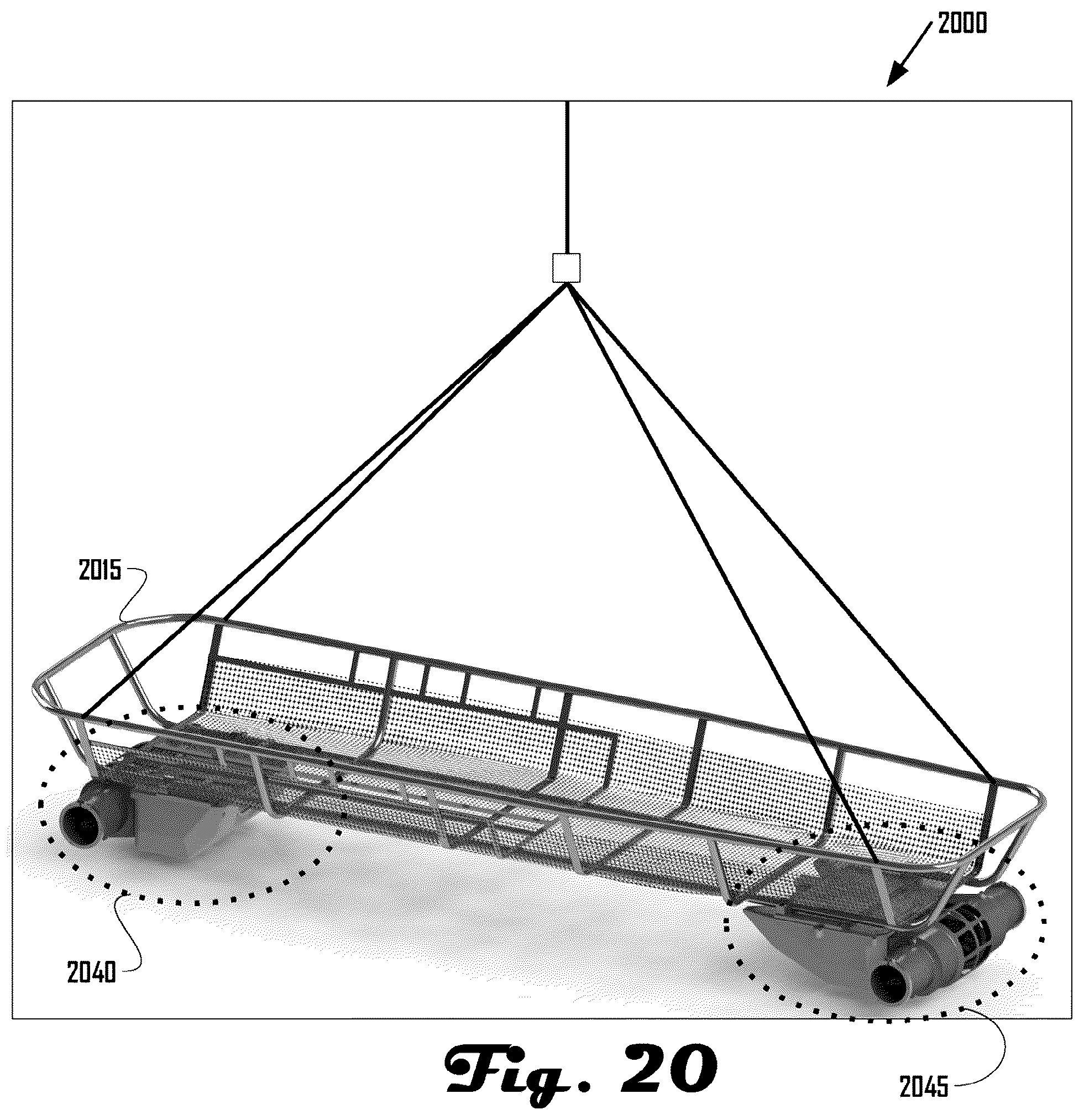 Patent US12304779 Figure 20 – On-board power and remote power for suspended load control apparatuses, systems, and methods